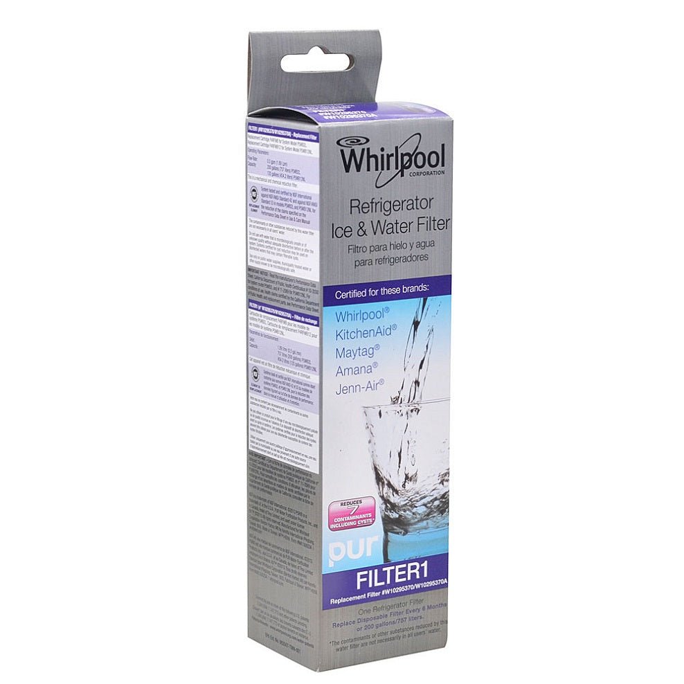 Whirlpool Water Filter W10295370A Pur Filter 1 W10295370 Refrigerator - Boske.store
