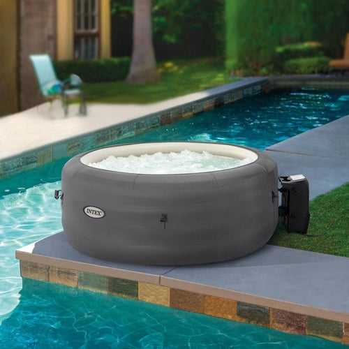 Intex SimpleSpa 4 Person Inflatable Hot Tub 77 Inch 100 Jets