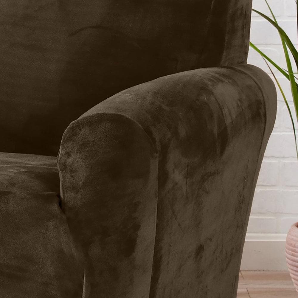 Velvet Stretch Slipcover - Gale Collection - Boske.store