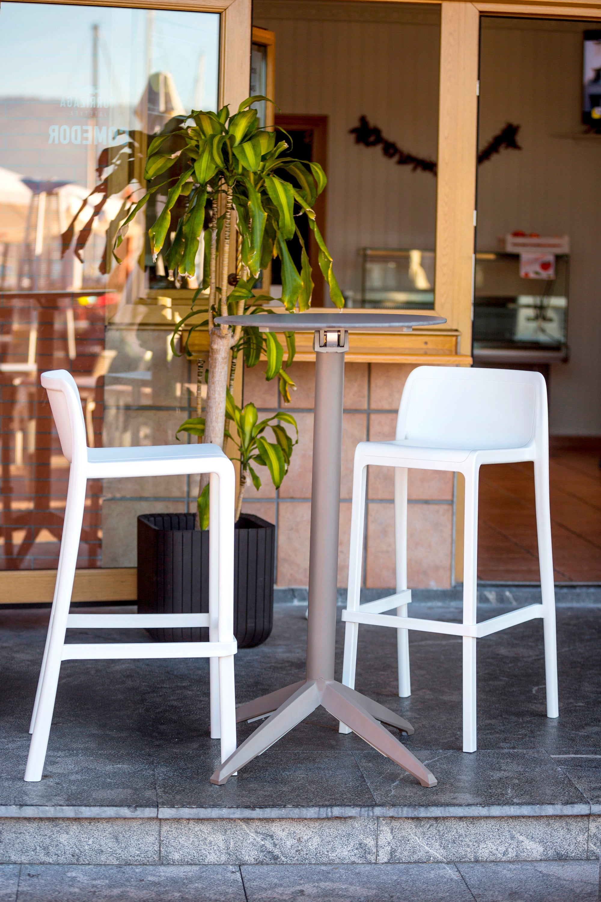 Outdoor Bar Stool 30" - Set of 4 - Plain - Boske.store