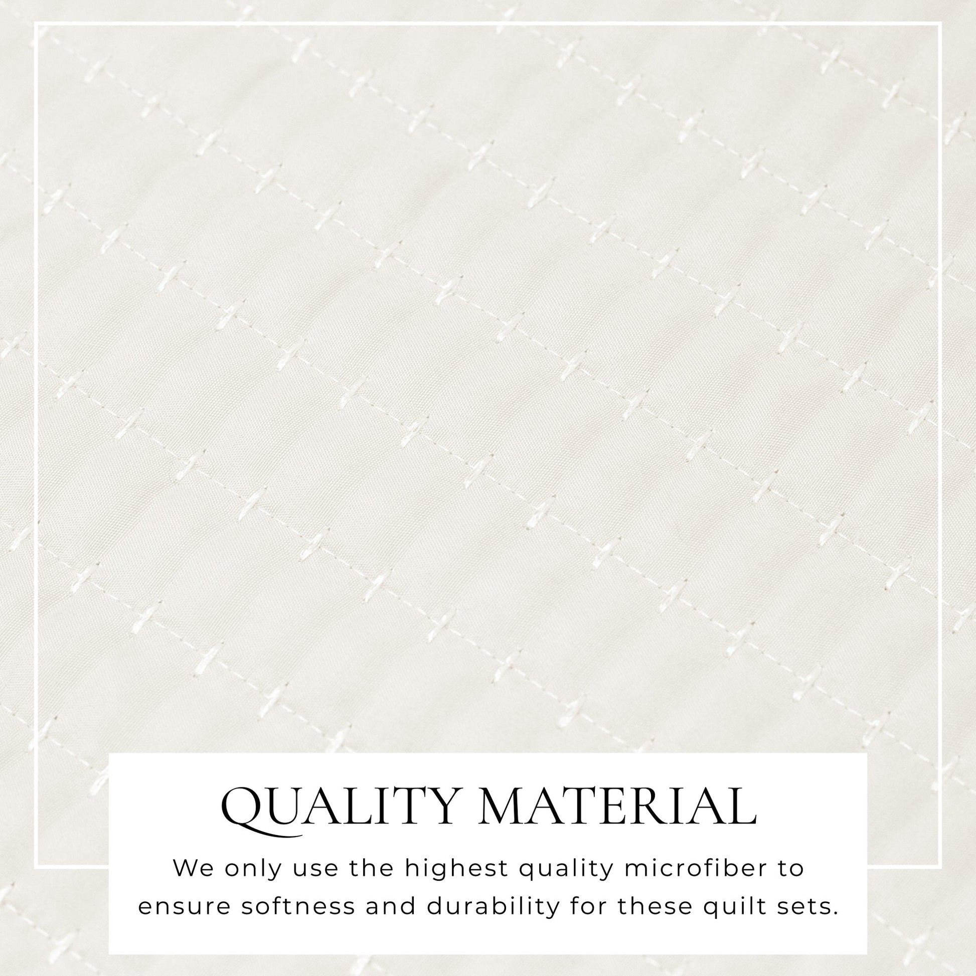 3 - Piece Solid Quilt - Alicia Collection - Boske.store