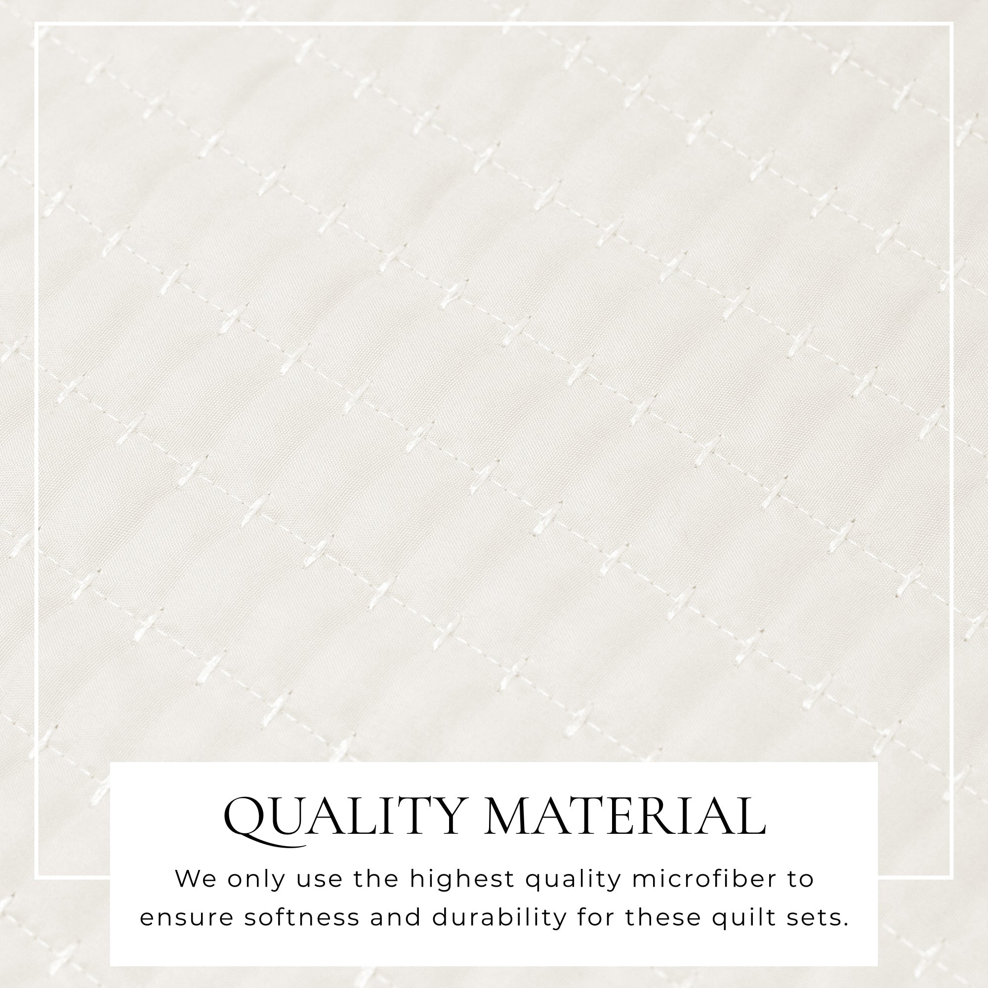 3 - Piece Solid Quilt - Alicia Collection - Boske.store