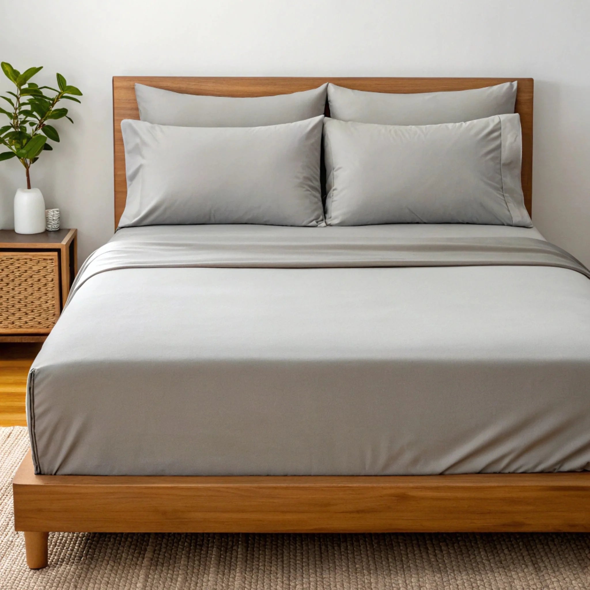 Copper Infused Bamboo Sheet Set | Antimicrobial Comfort - Boske.store