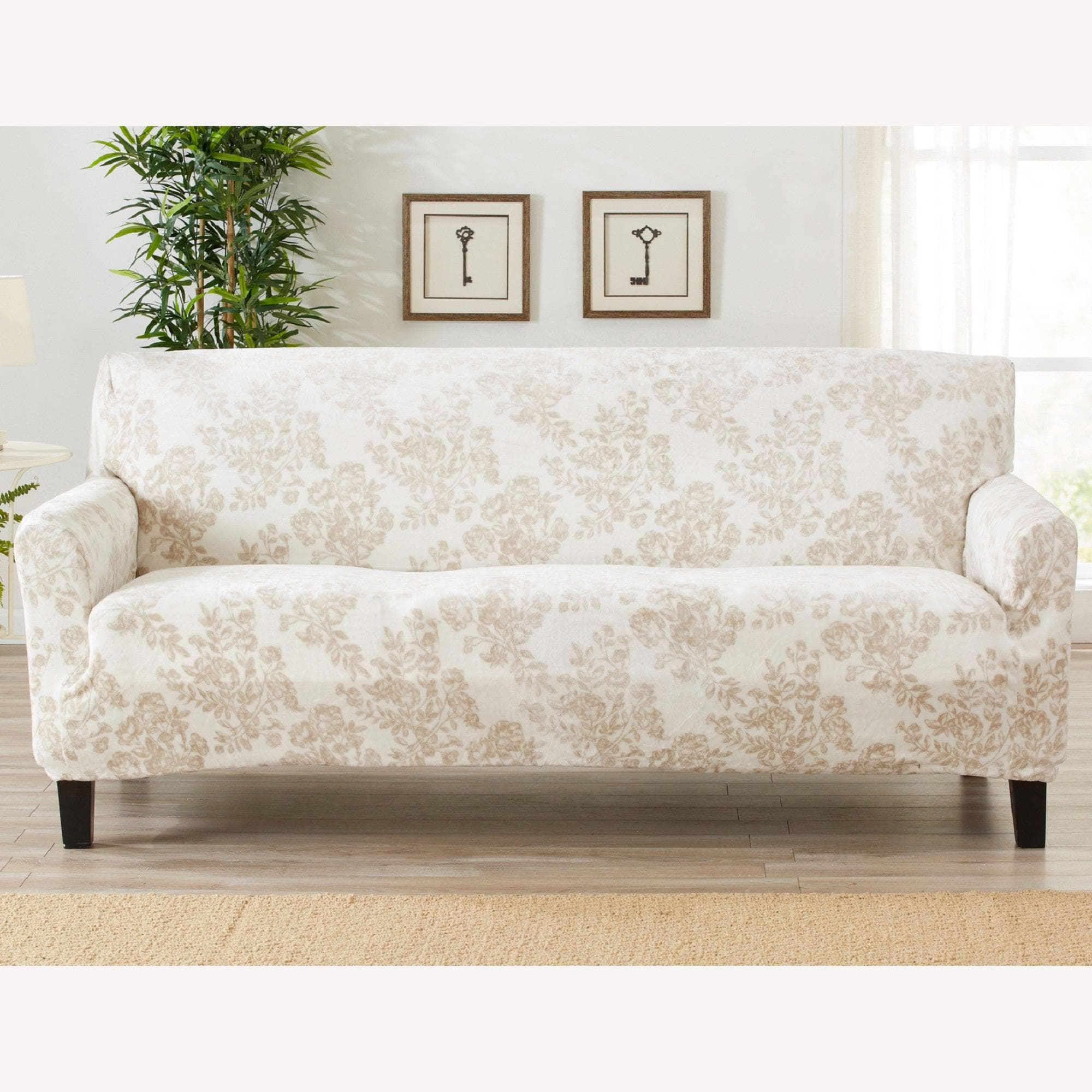 Velvet Stretch Slipcover - Gale Collection - Boske.store