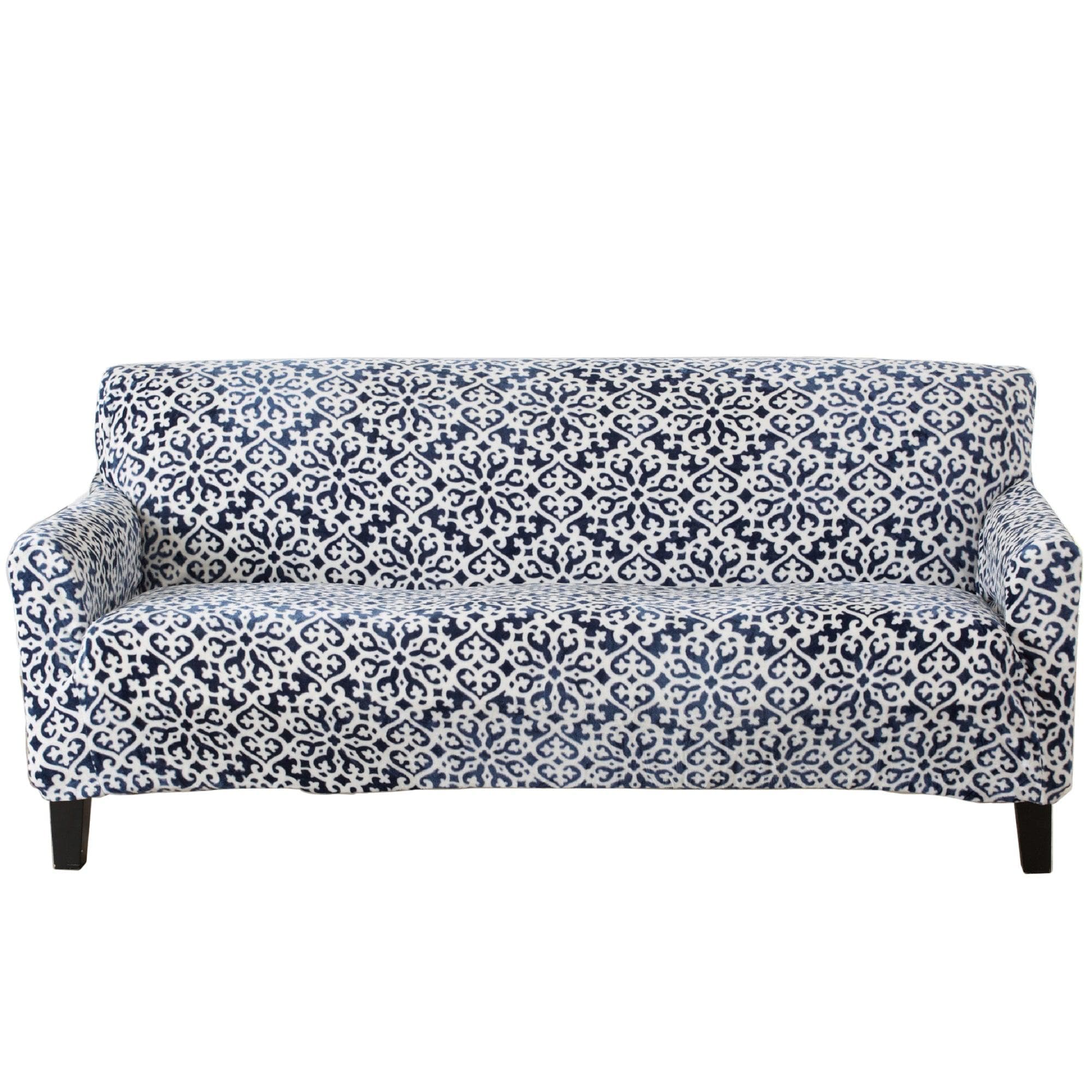 Velvet Stretch Slipcover - Gale Collection - Boske.store