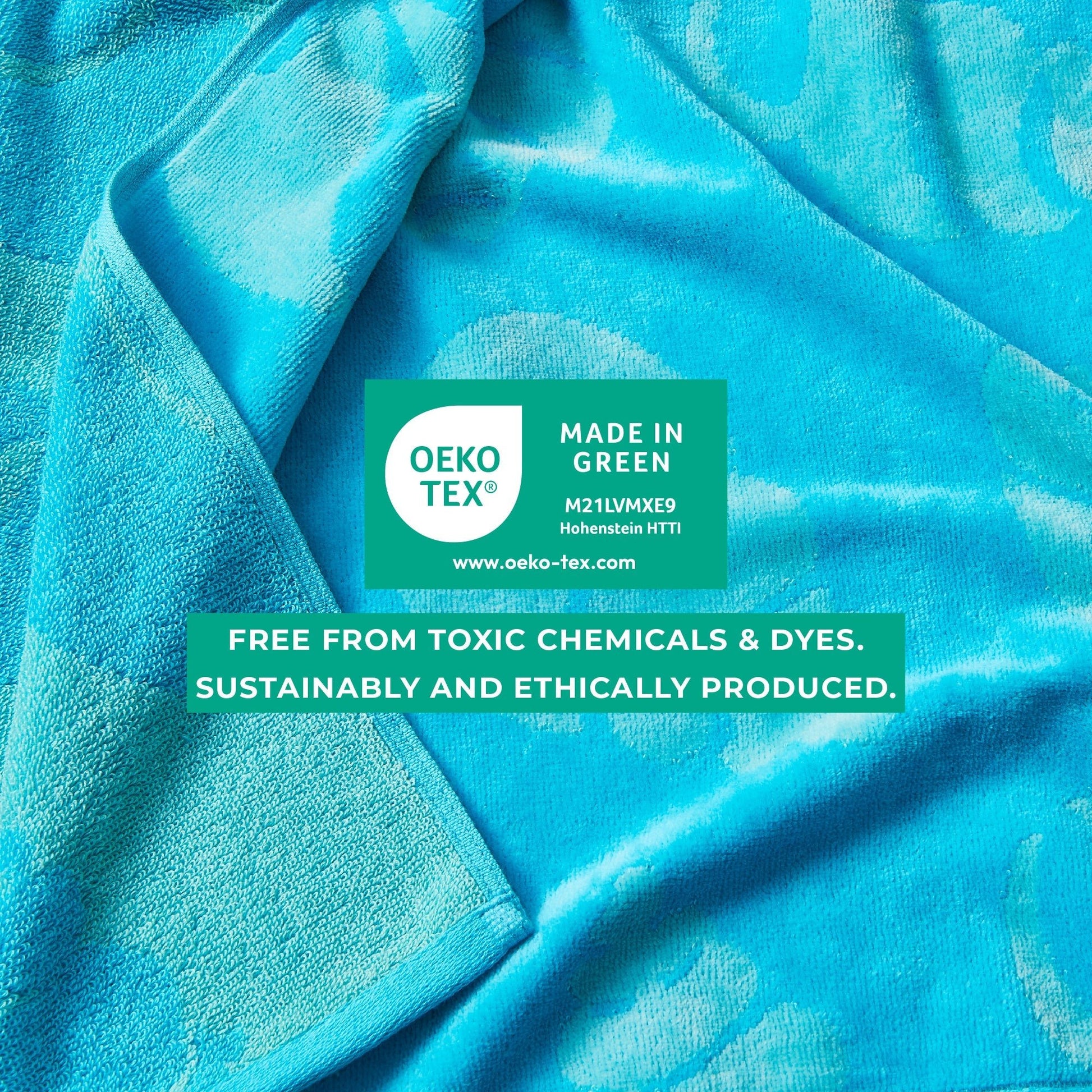 Cotton Velour Beach Towel - Maui Collection - Boske.store