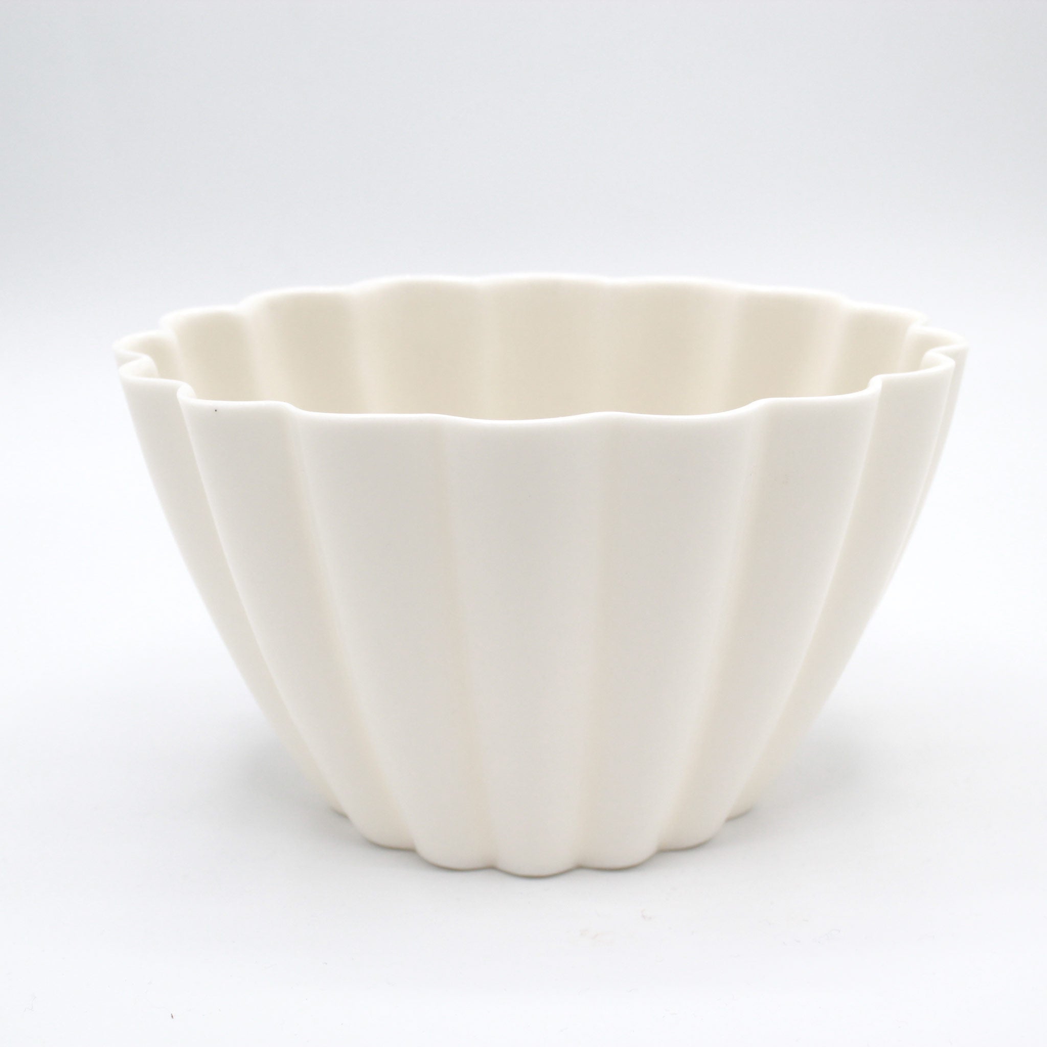 Elysian Fluted Porcelain Candle Holder - Boske.store