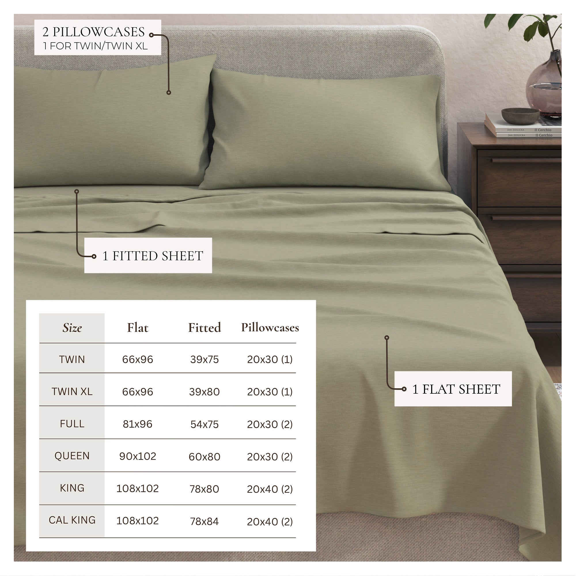 4 - Piece Jersey Sheet - Carmen Collection - Boske.store