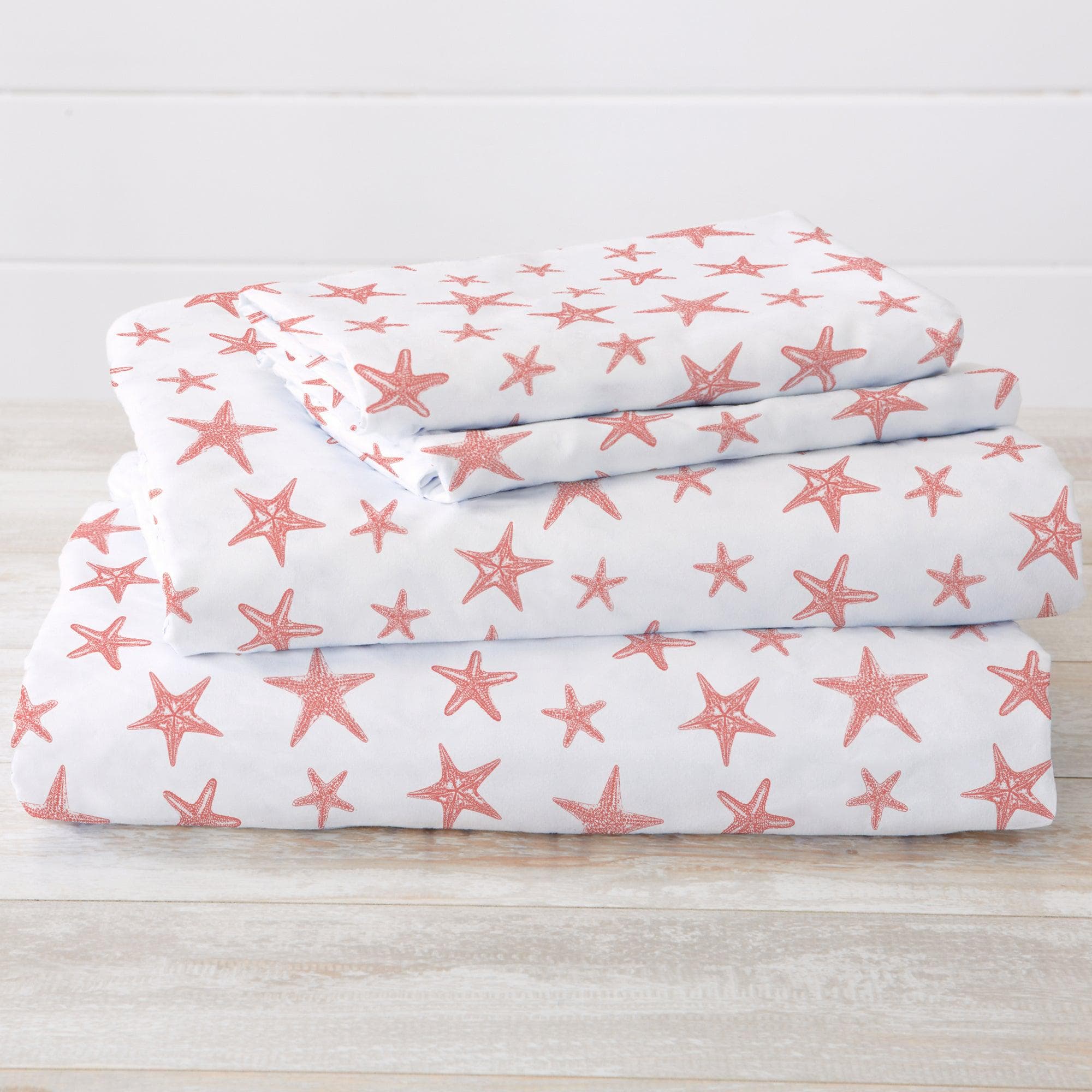 4 - Piece Coastal Microfiber Sheet - Newport Collection - Boske.store