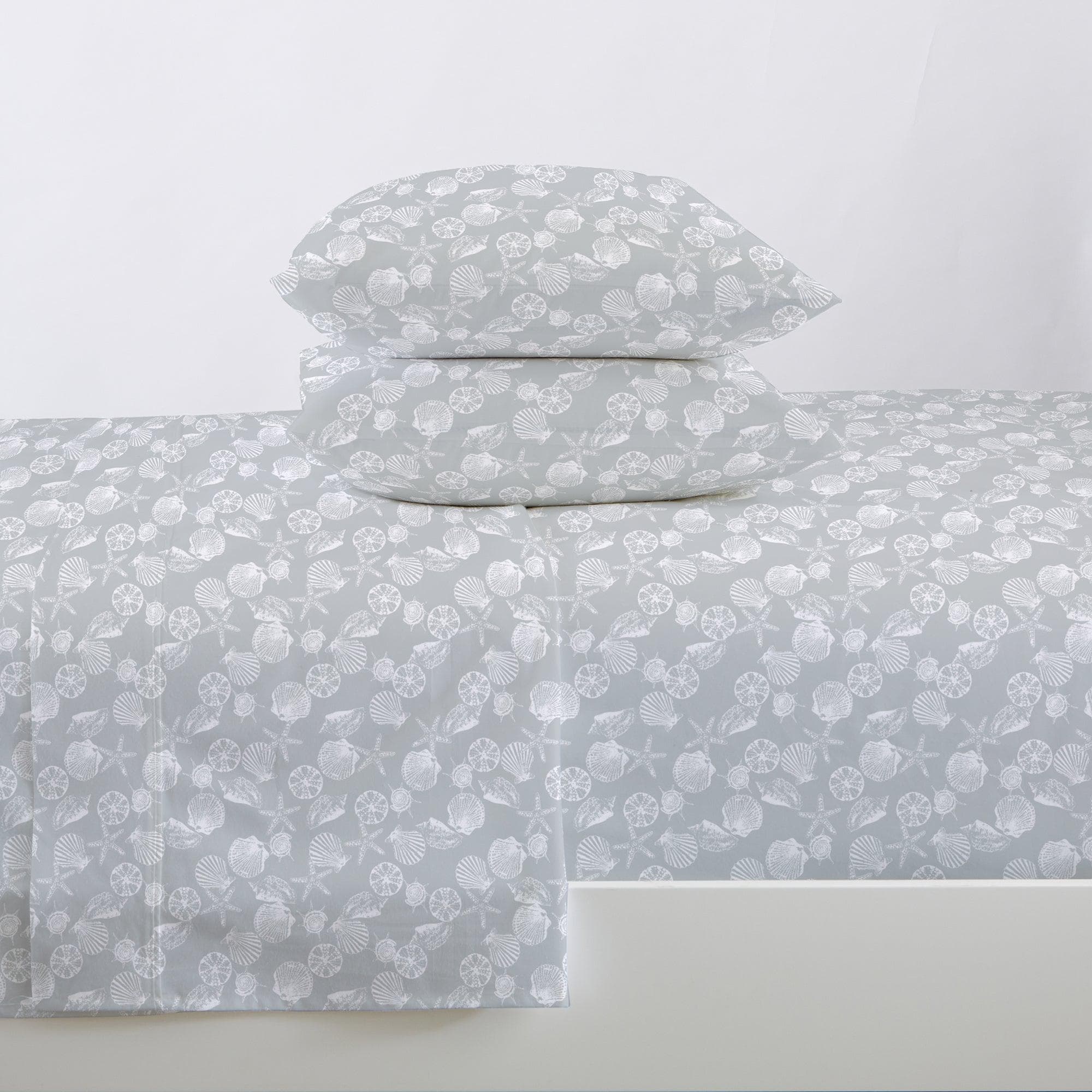 4 - Piece Coastal Microfiber Sheet - Newport Collection - Boske.store