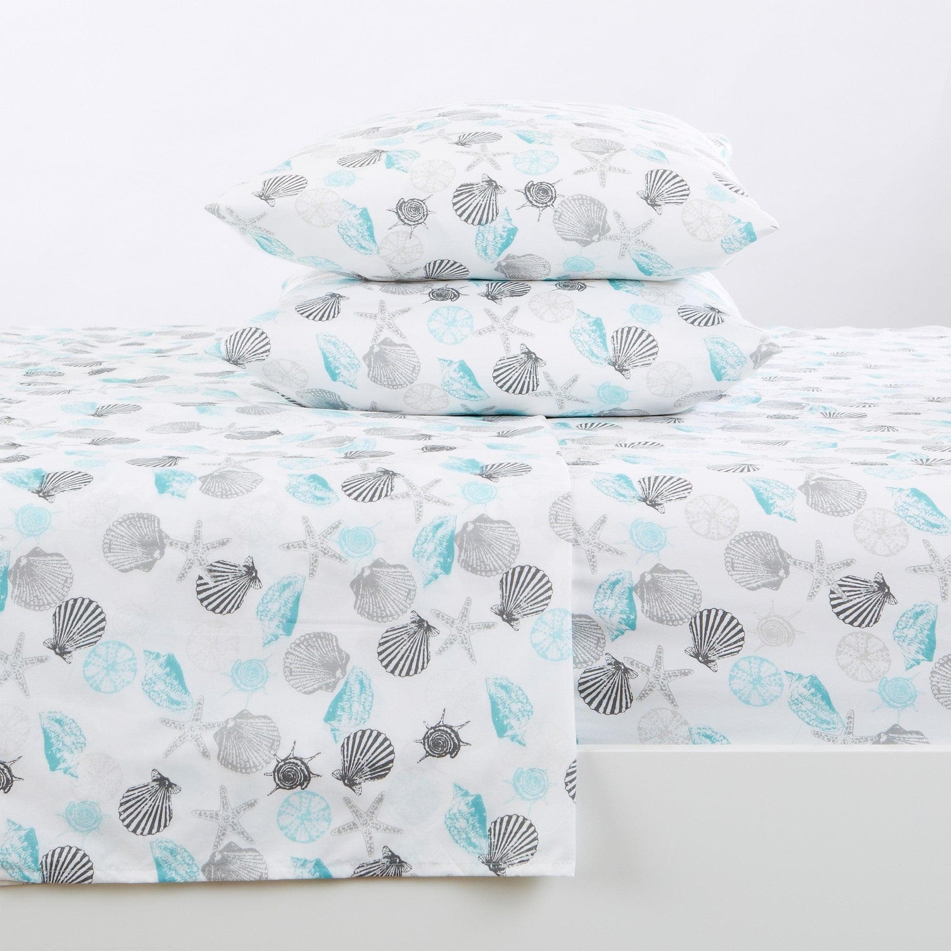 4 - Piece Coastal Microfiber Sheet - Newport Collection - Boske.store