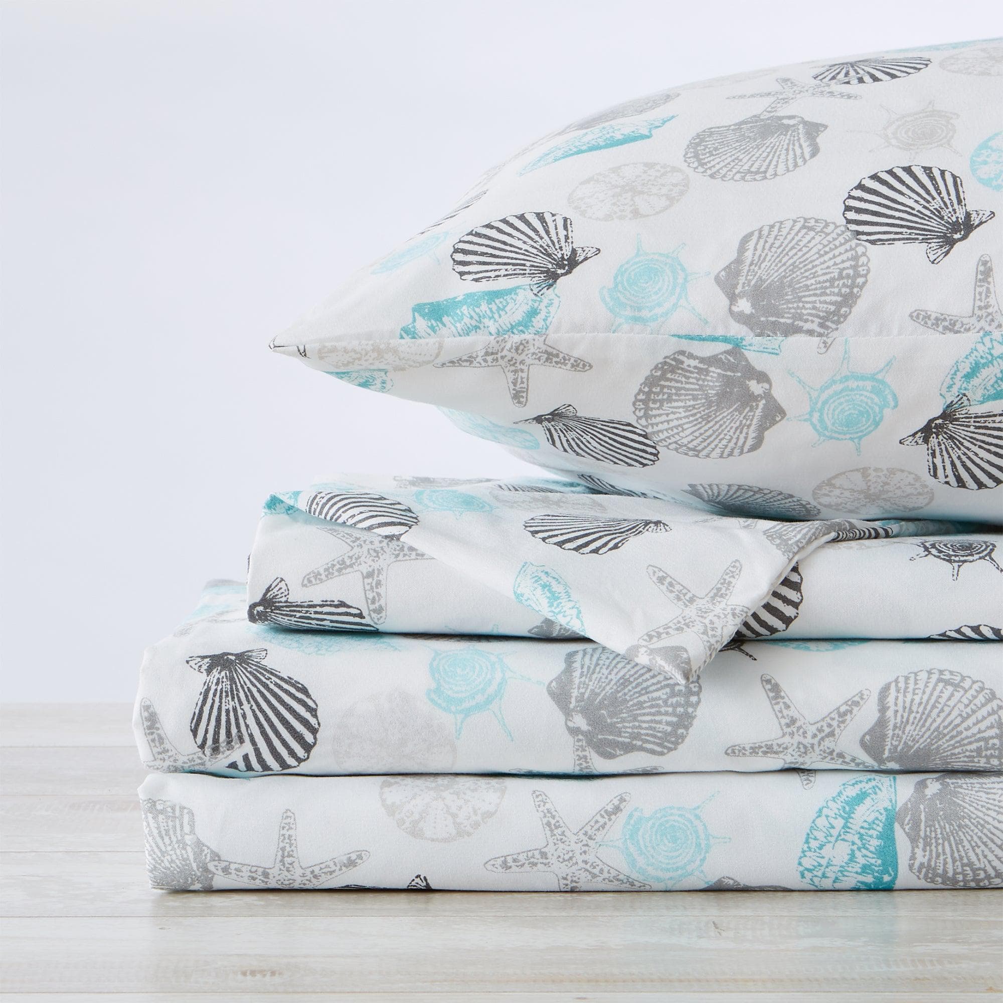 4 - Piece Coastal Microfiber Sheet - Newport Collection - Boske.store