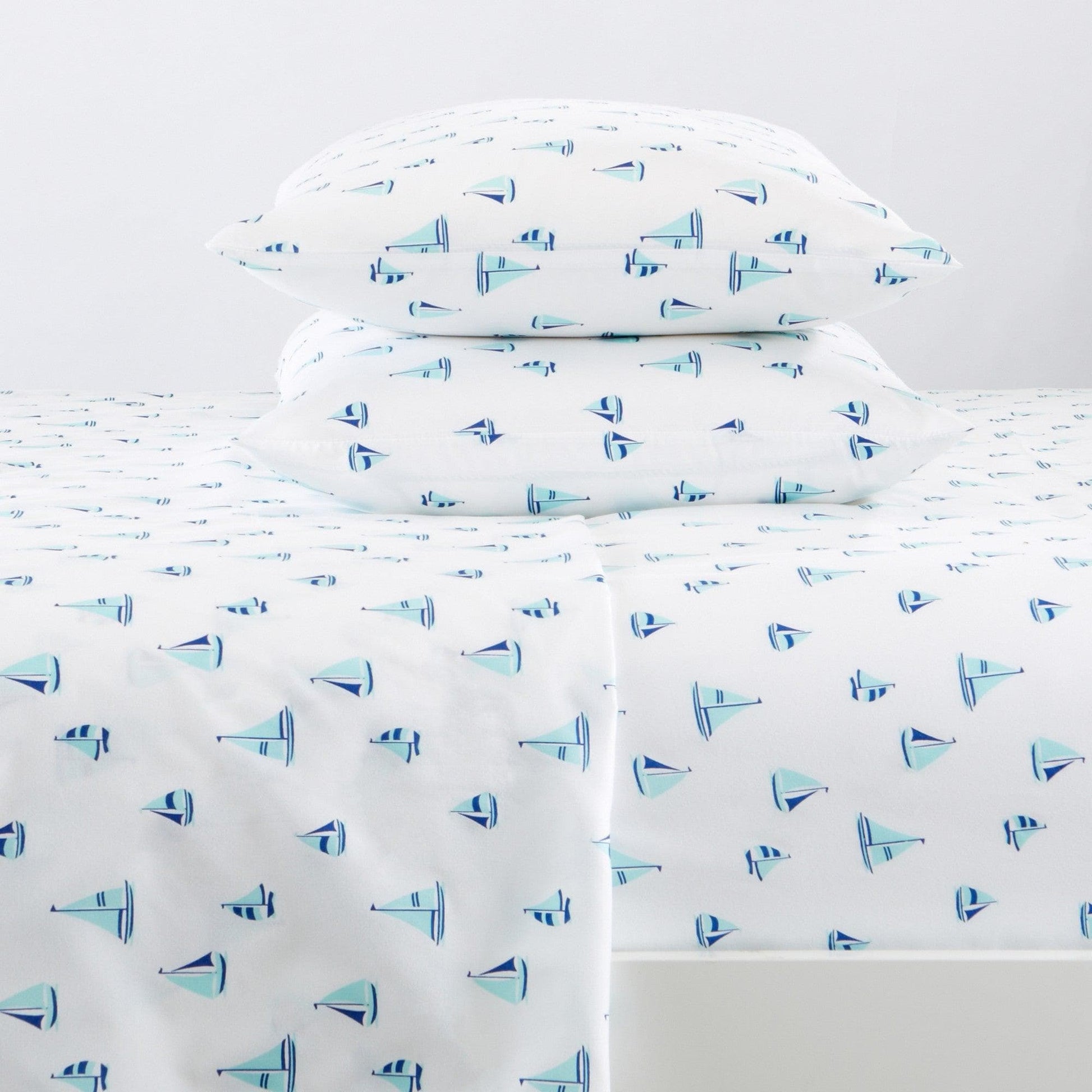 4 - Piece Coastal Microfiber Sheet - Newport Collection - Boske.store