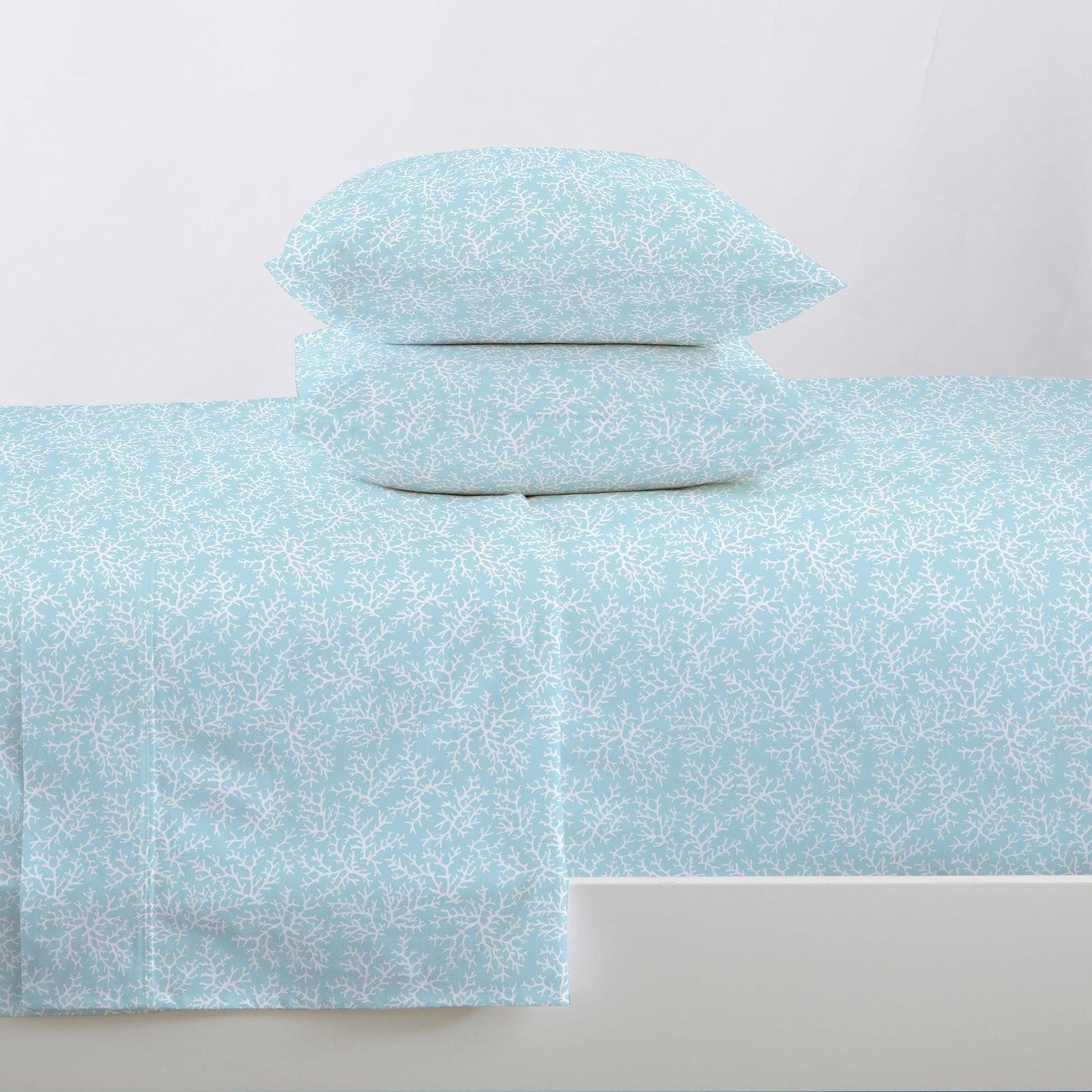 4 - Piece Coastal Microfiber Sheet - Newport Collection - Boske.store