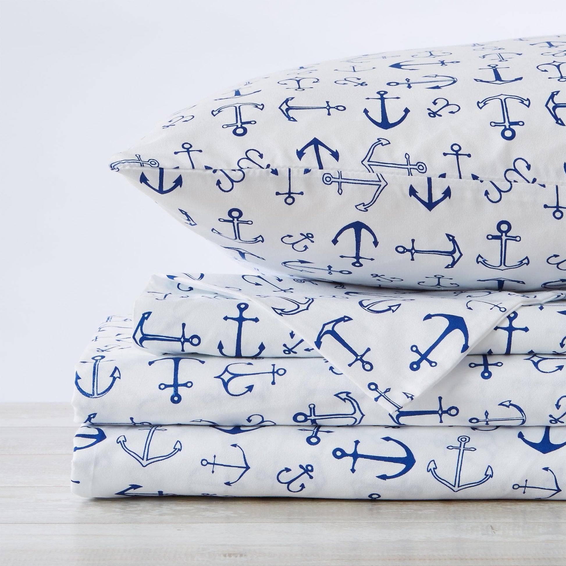 4 - Piece Coastal Microfiber Sheet - Newport Collection - Boske.store