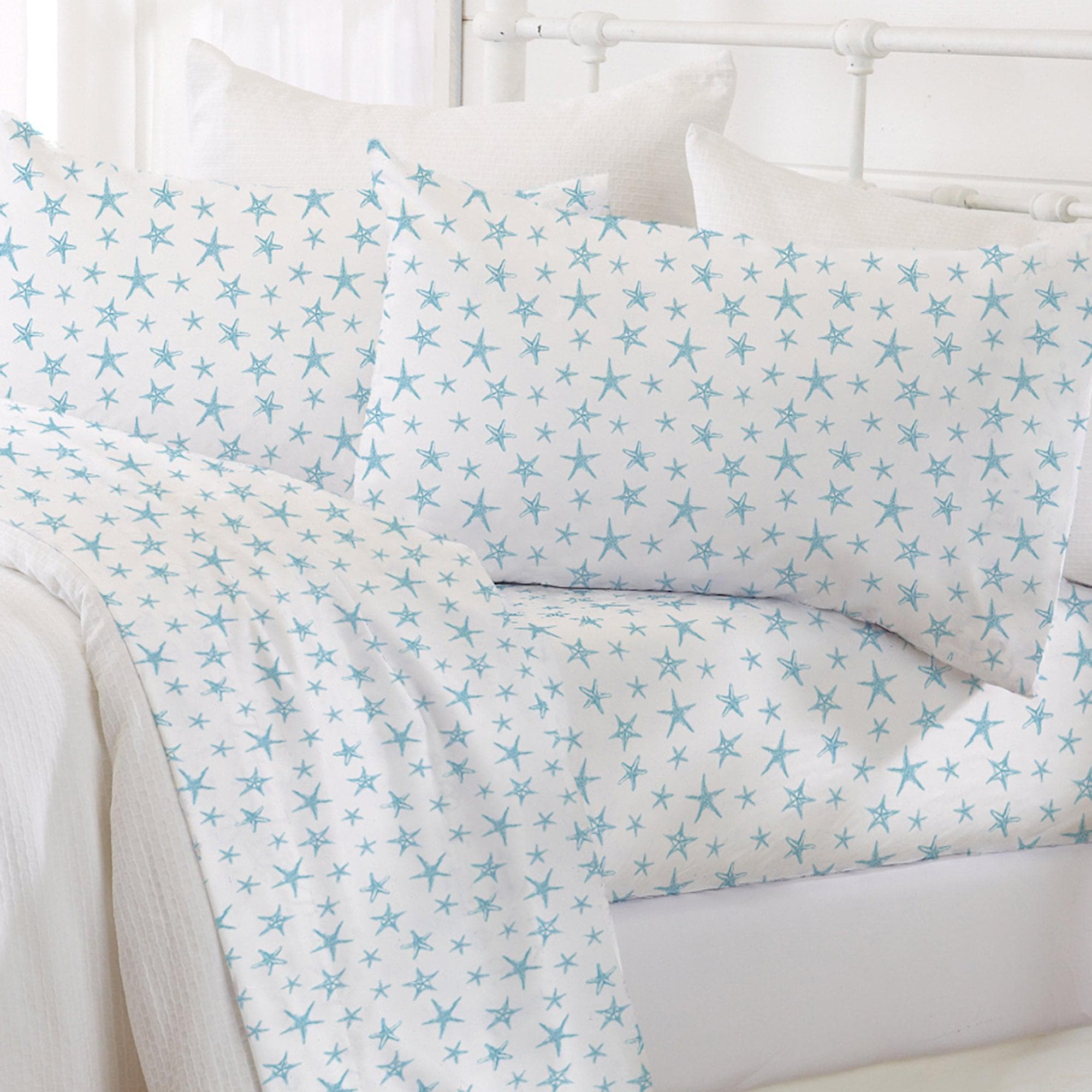 4 - Piece Coastal Microfiber Sheet - Newport Collection - Boske.store