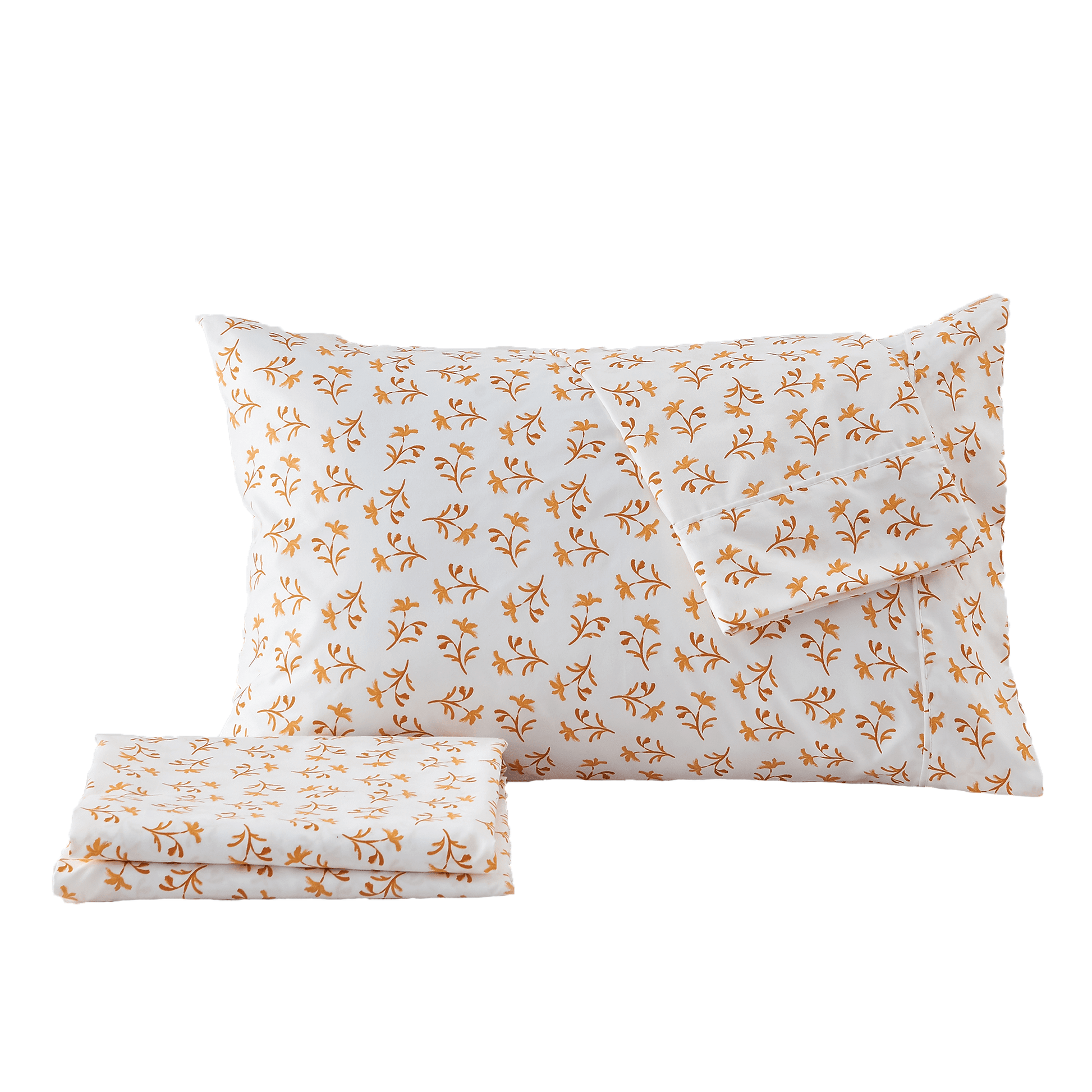 4 Piece Watercolor Floral Microfiber Sheet - Delia Collection - Boske.store