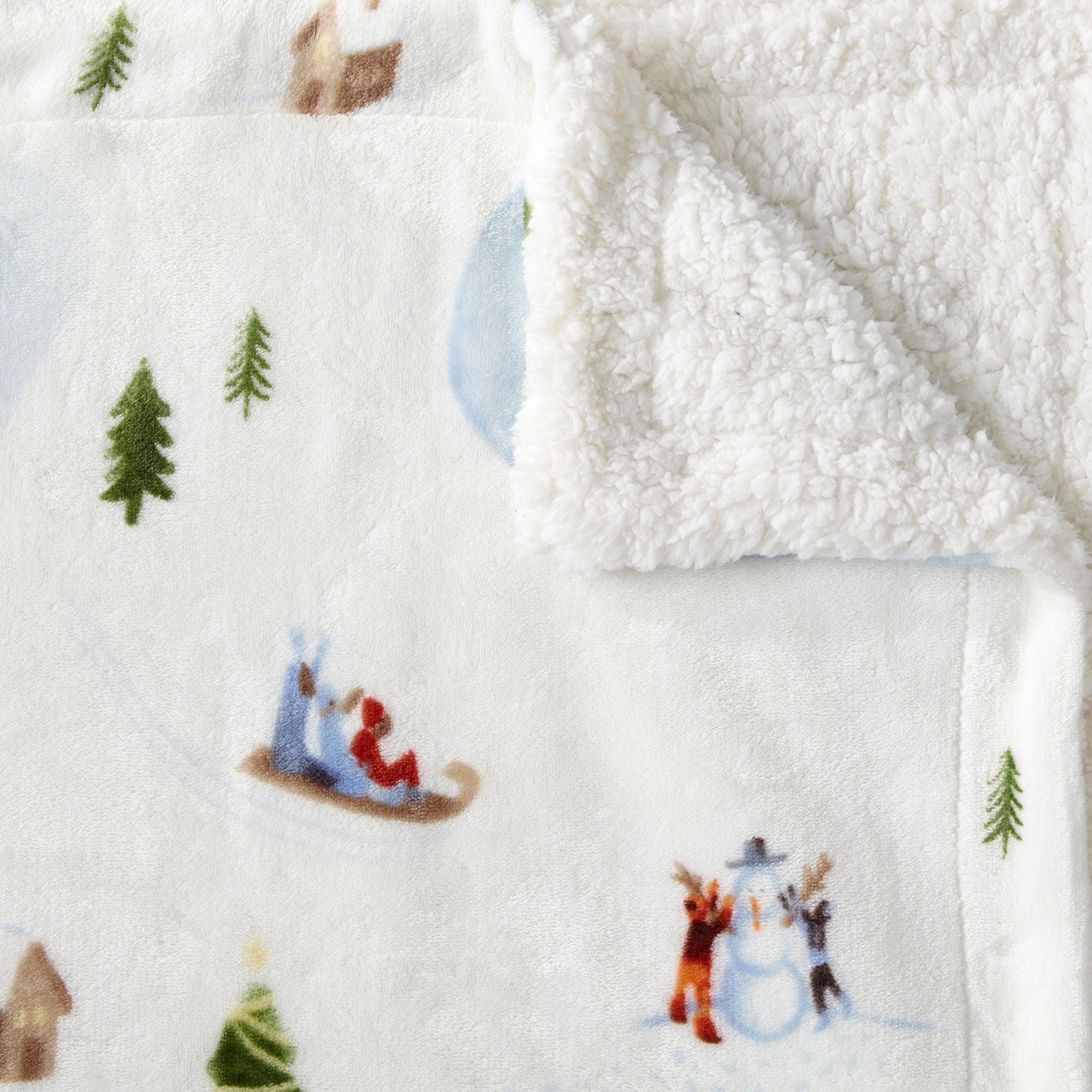 Sherpa Throw Blanket - Hudson Collection - Boske.store