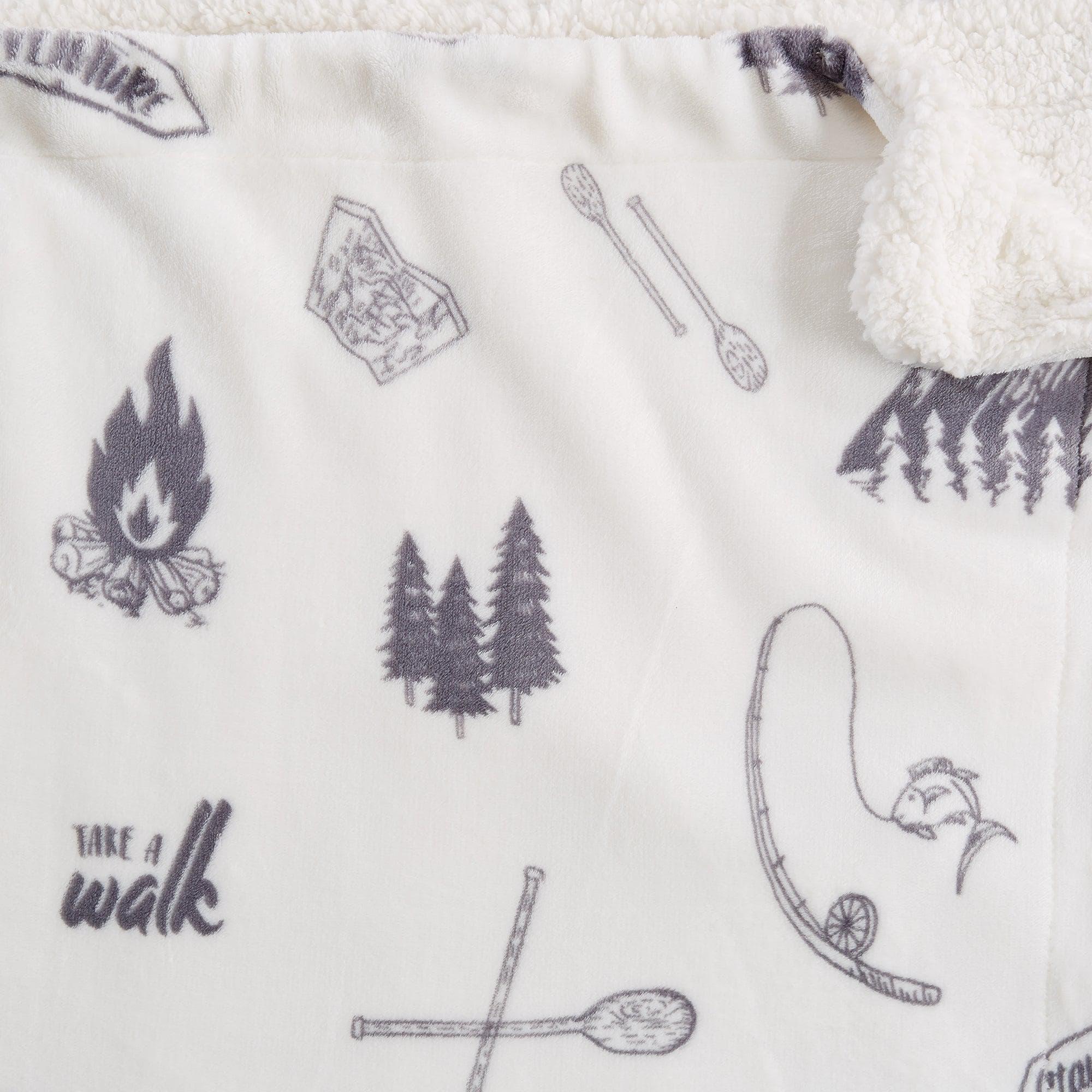 Sherpa Throw Blanket - Hudson Collection - Boske.store