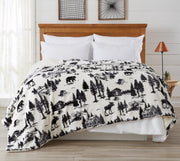 Velvet Plush Sherpa Luxury Bed Blanket - Cielo Collection - Boske.store