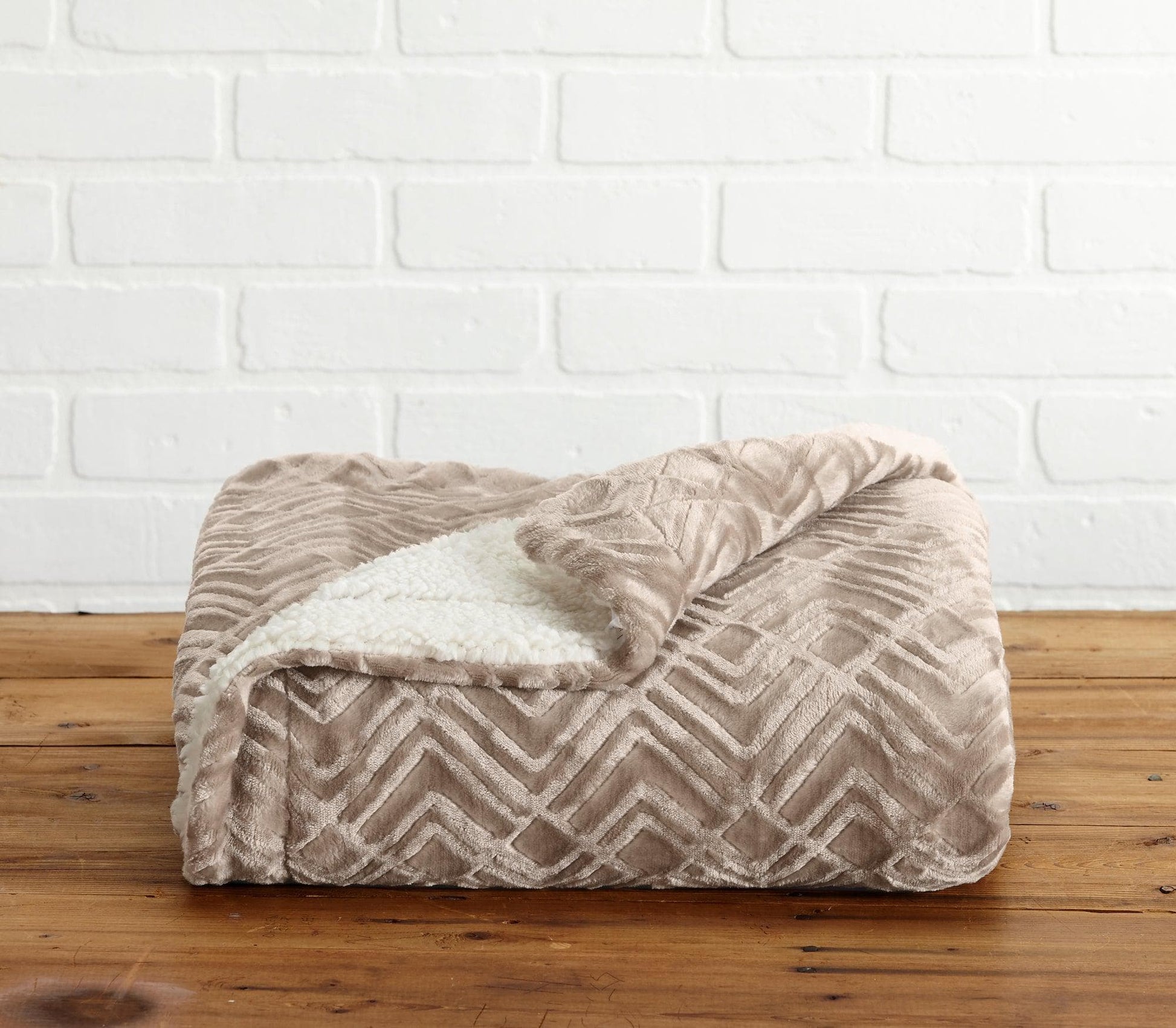 Velvet Plush Sherpa Luxury Bed Blanket - Cielo Collection - Boske.store
