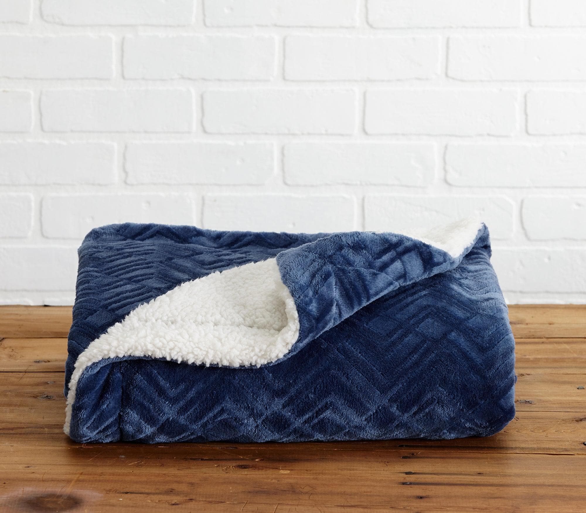 Velvet Plush Sherpa Luxury Bed Blanket - Cielo Collection - Boske.store