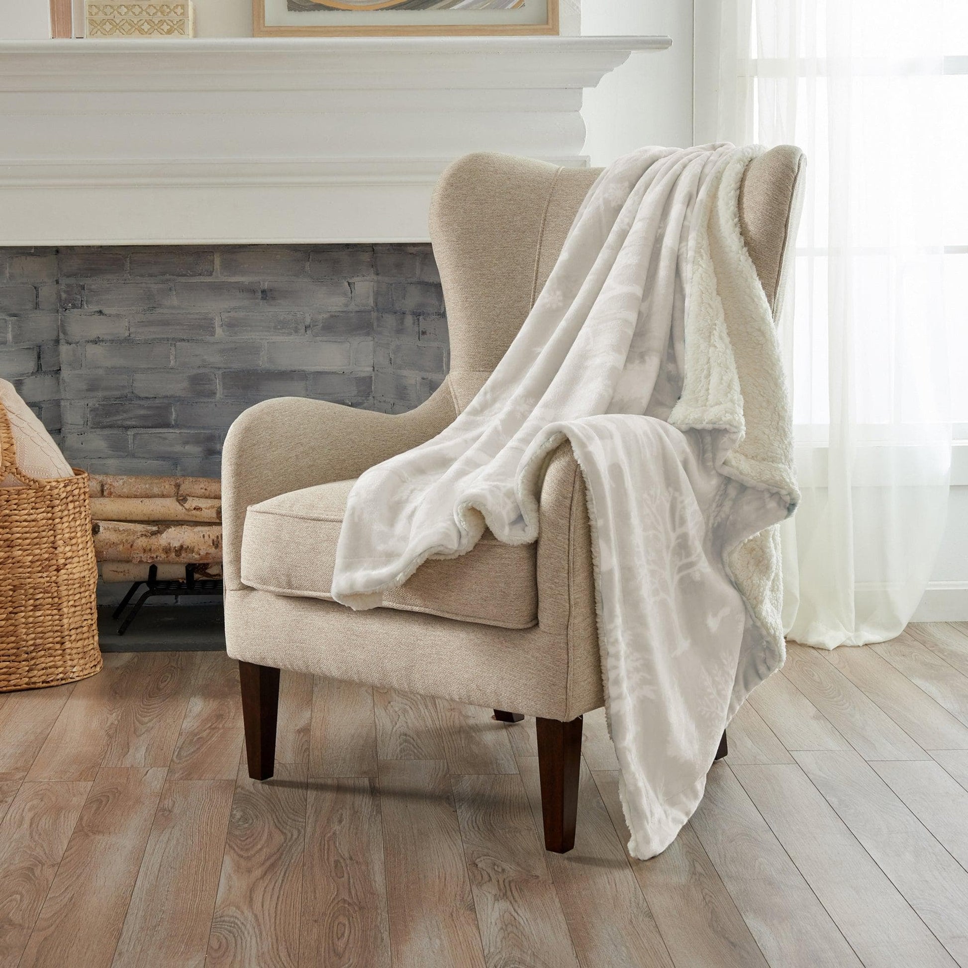 Velvet Plush Sherpa Luxury Bed Blanket - Cielo Collection - Boske.store