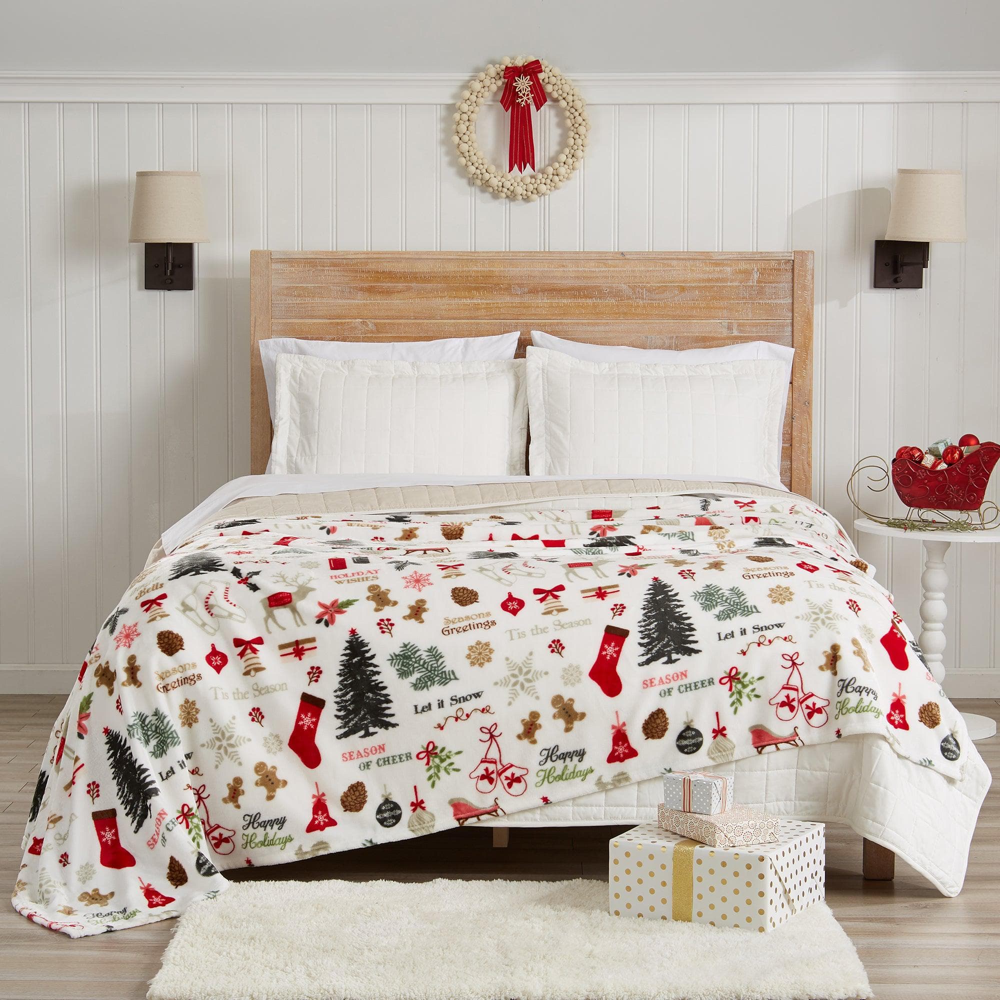 Velvet Throw Blanket - Pearl Collection - Boske.store