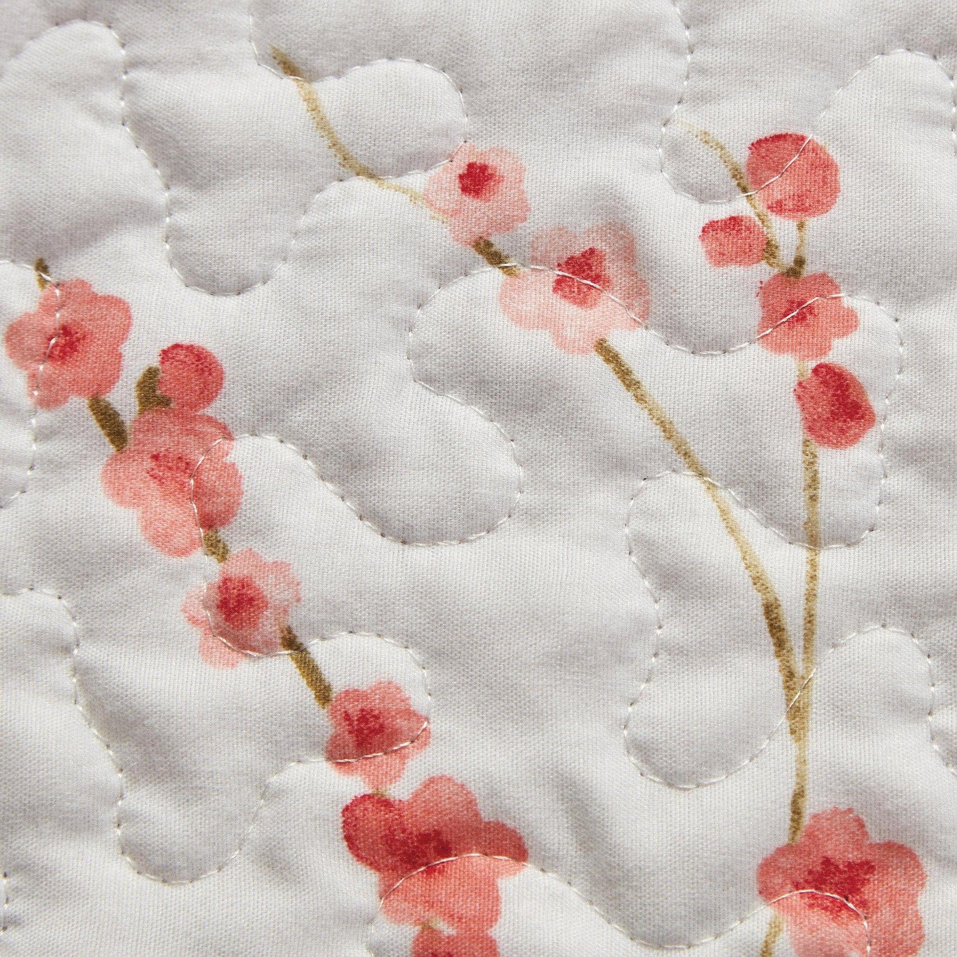 3 - Piece Floral Quilt - Sakura Collection - Boske.store