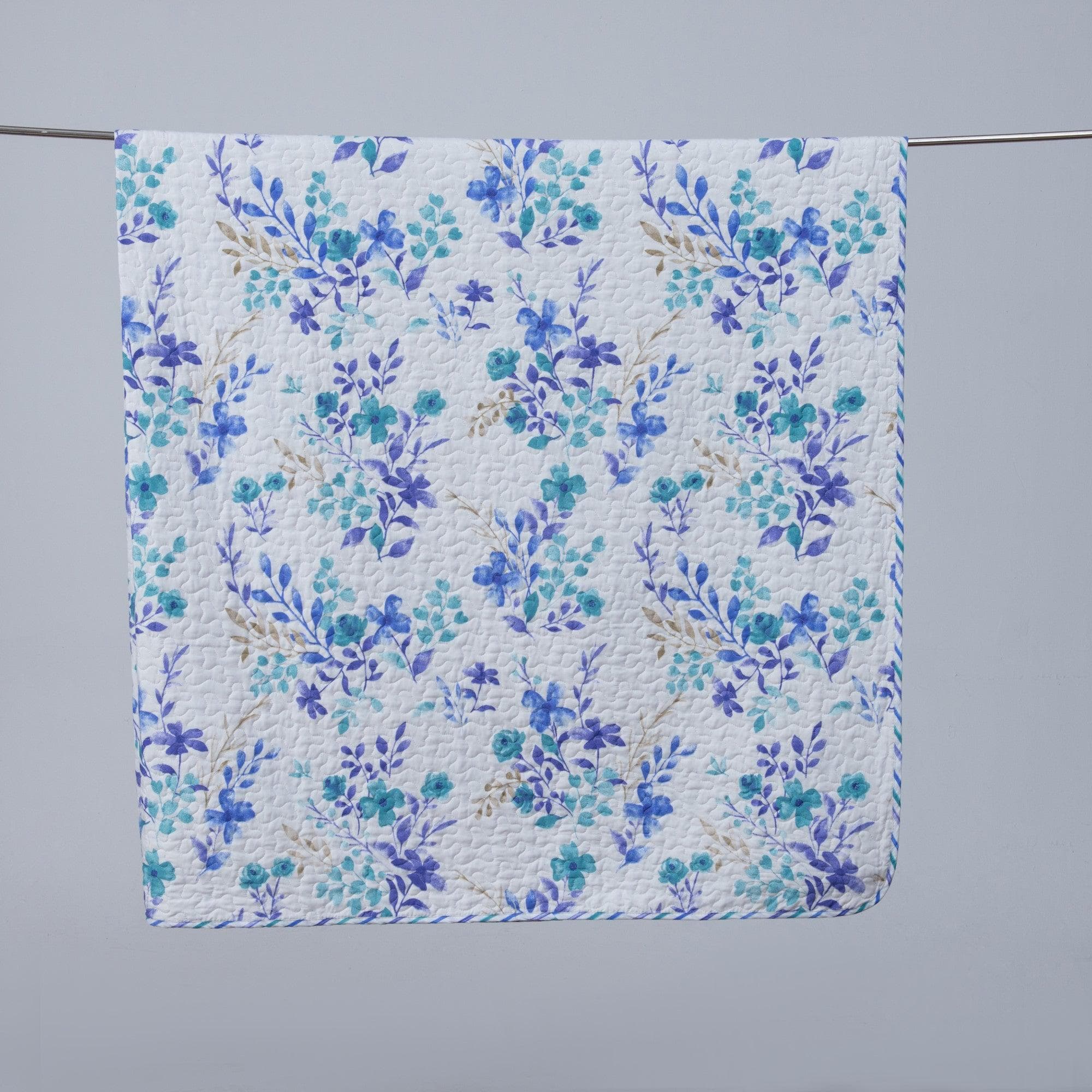 3 - Piece Floral Quilt Set - April Morning - Boske.store