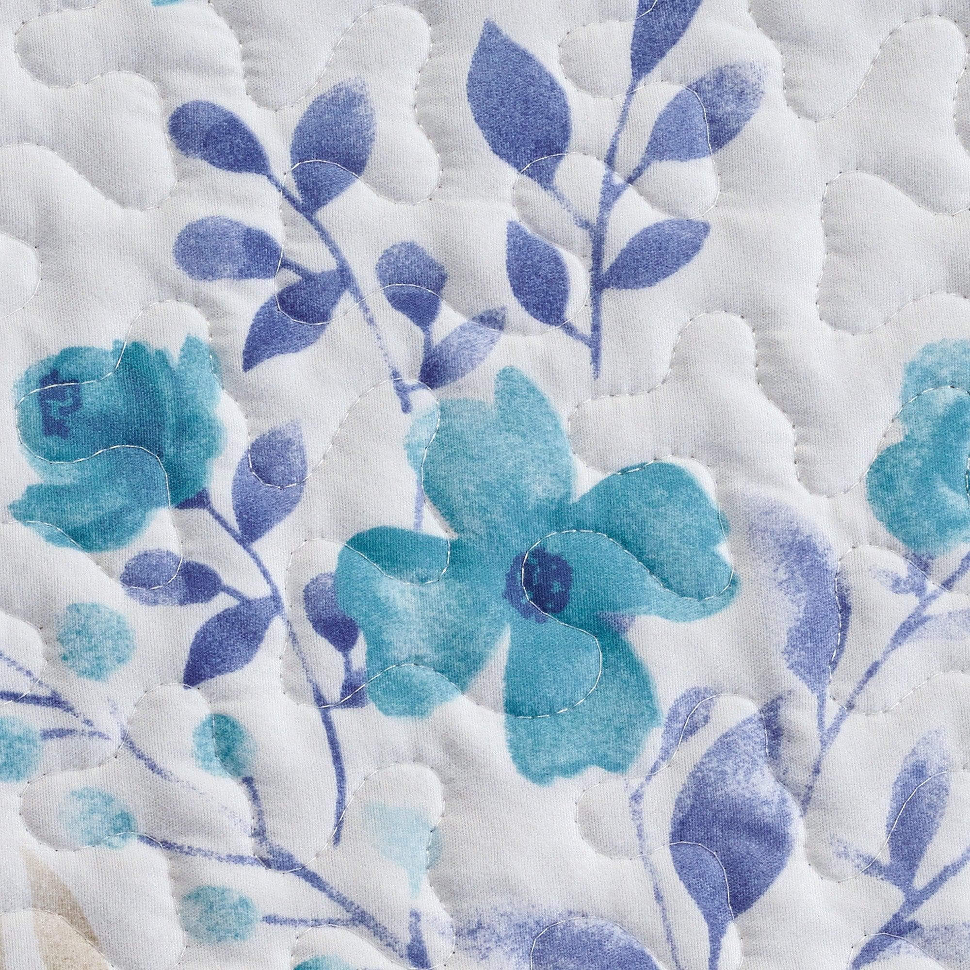 3 - Piece Floral Quilt Set - April Morning - Boske.store