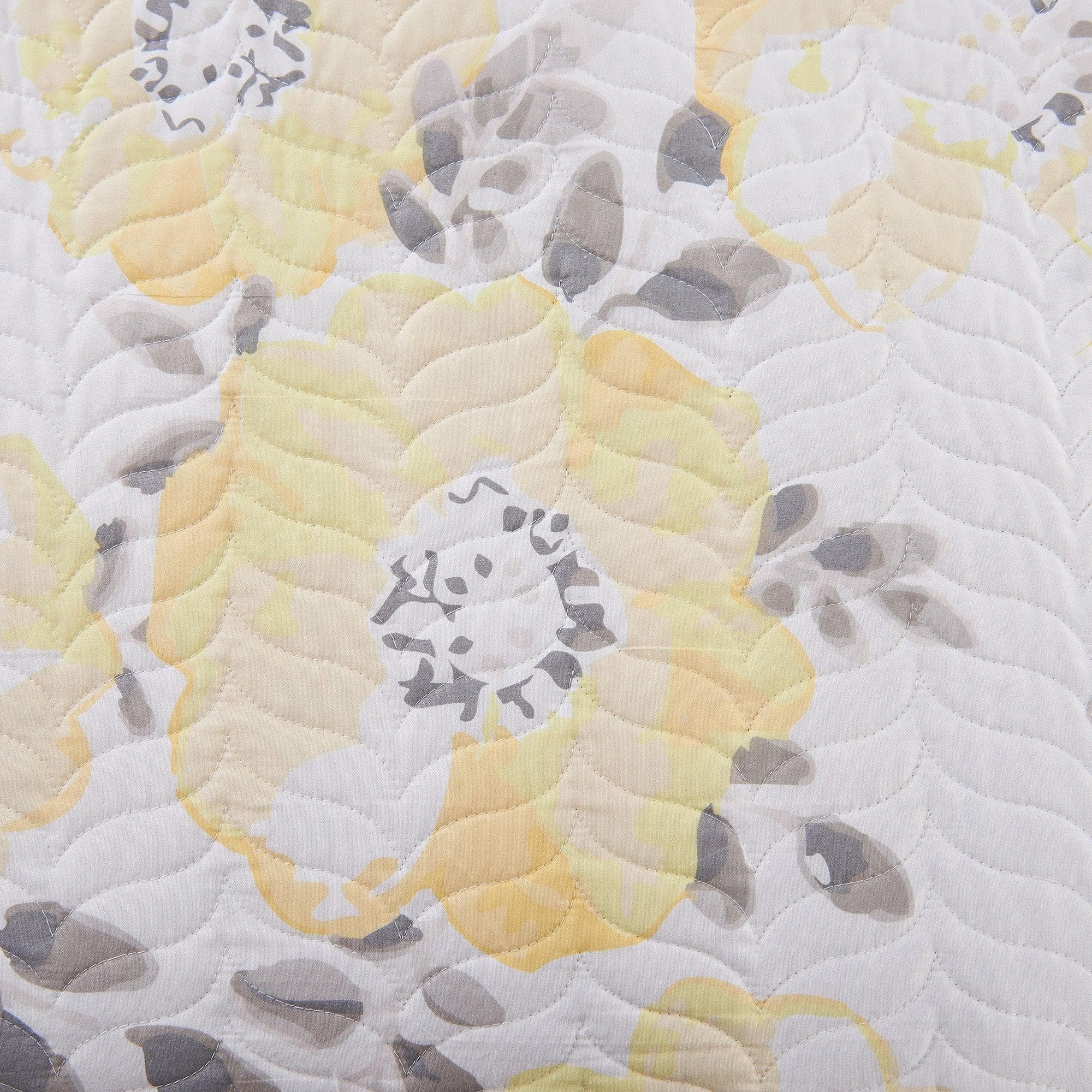 3 Piece Floral Quilt Set - Helene Collection - Boske.store