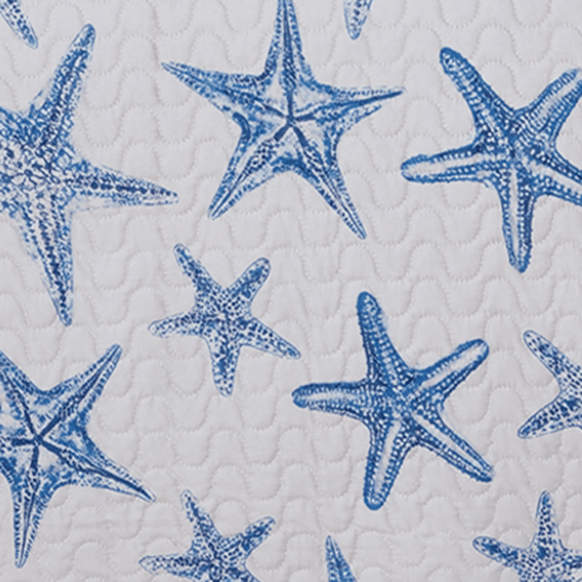 Blue Seashell Coastal Quilt Set - Trinidad Collection - Boske.store