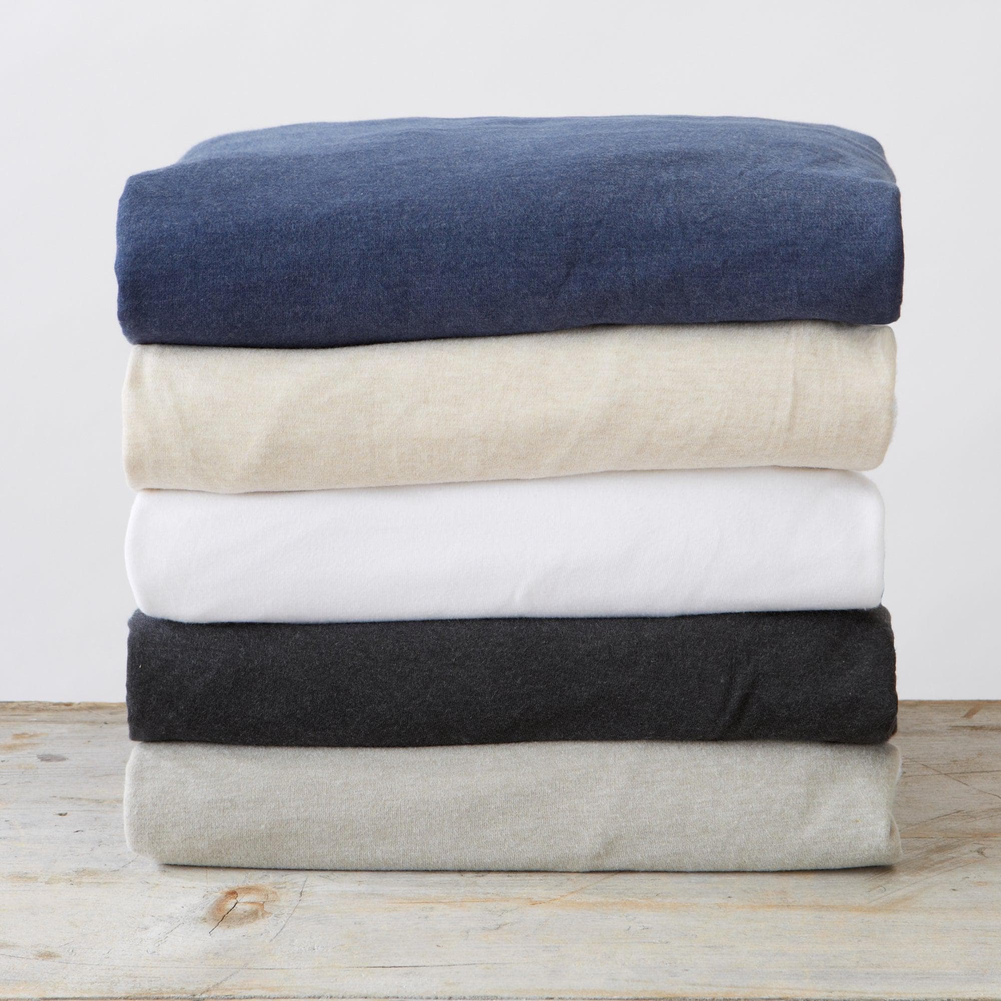 4 - Piece Flannel Jersey Sheet - Cozy Flex Collection - Boske.store