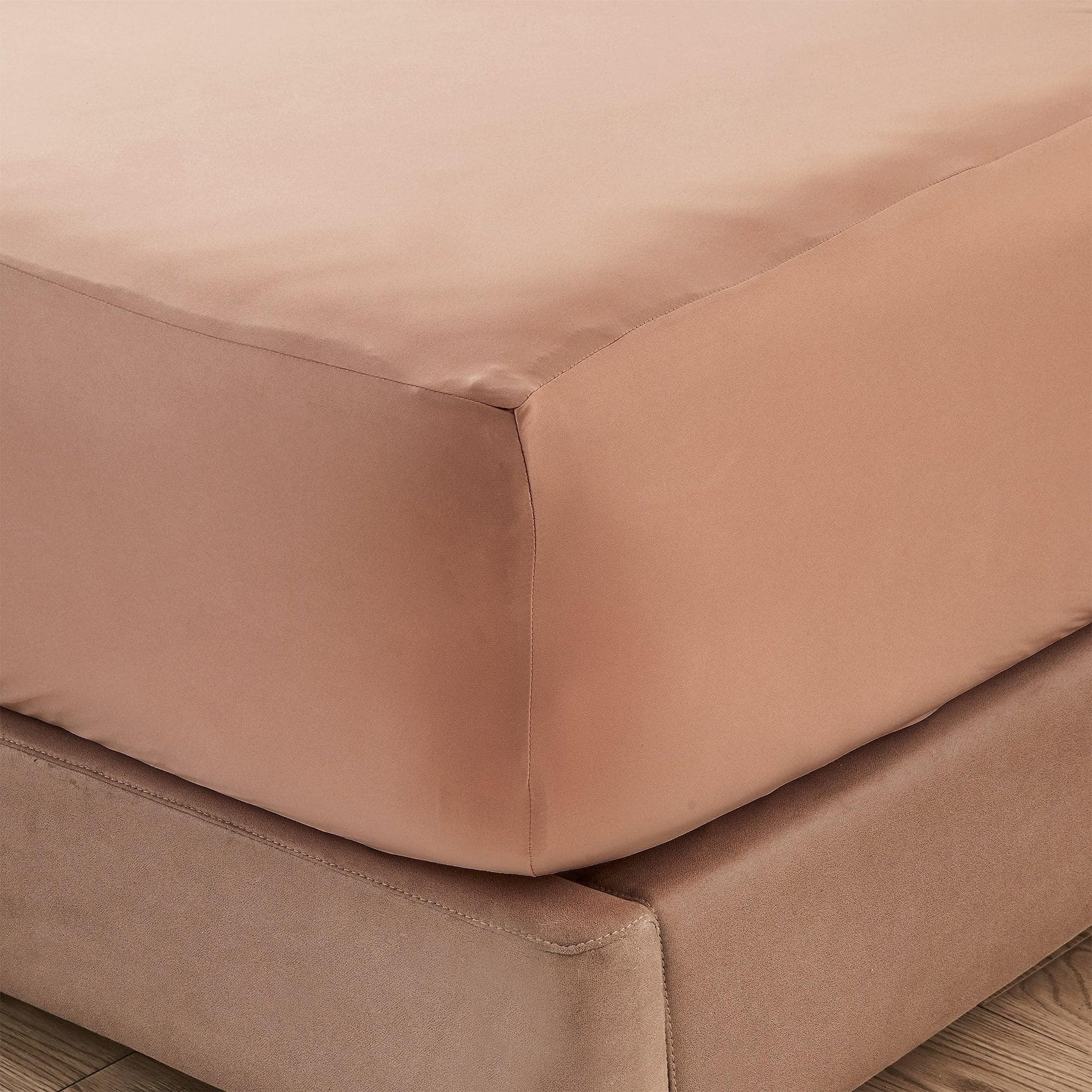 4 - Piece Interlock Microfiber Sheet Set - Mackenna Collection - Boske.store