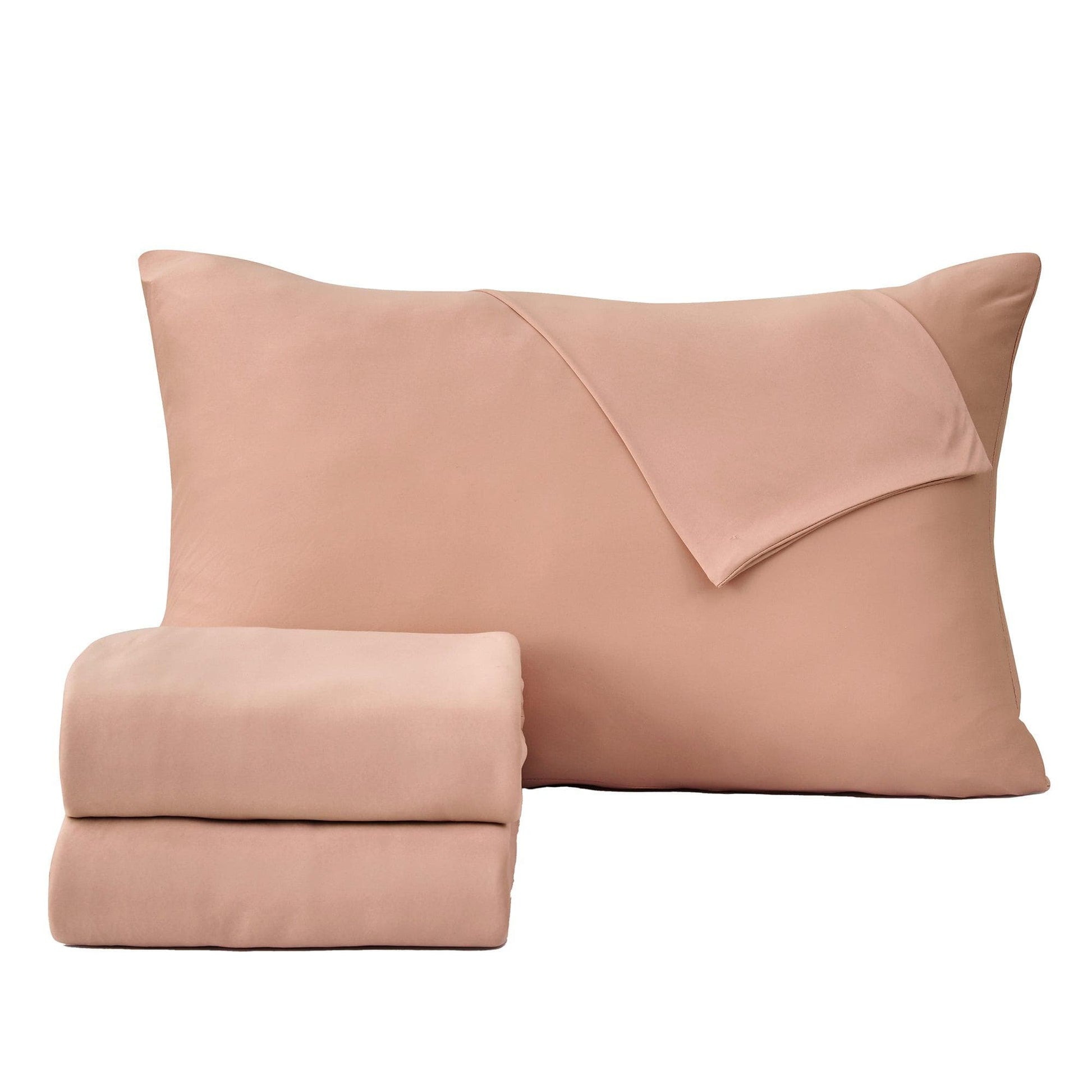 4 - Piece Interlock Microfiber Sheet Set - Mackenna Collection - Boske.store