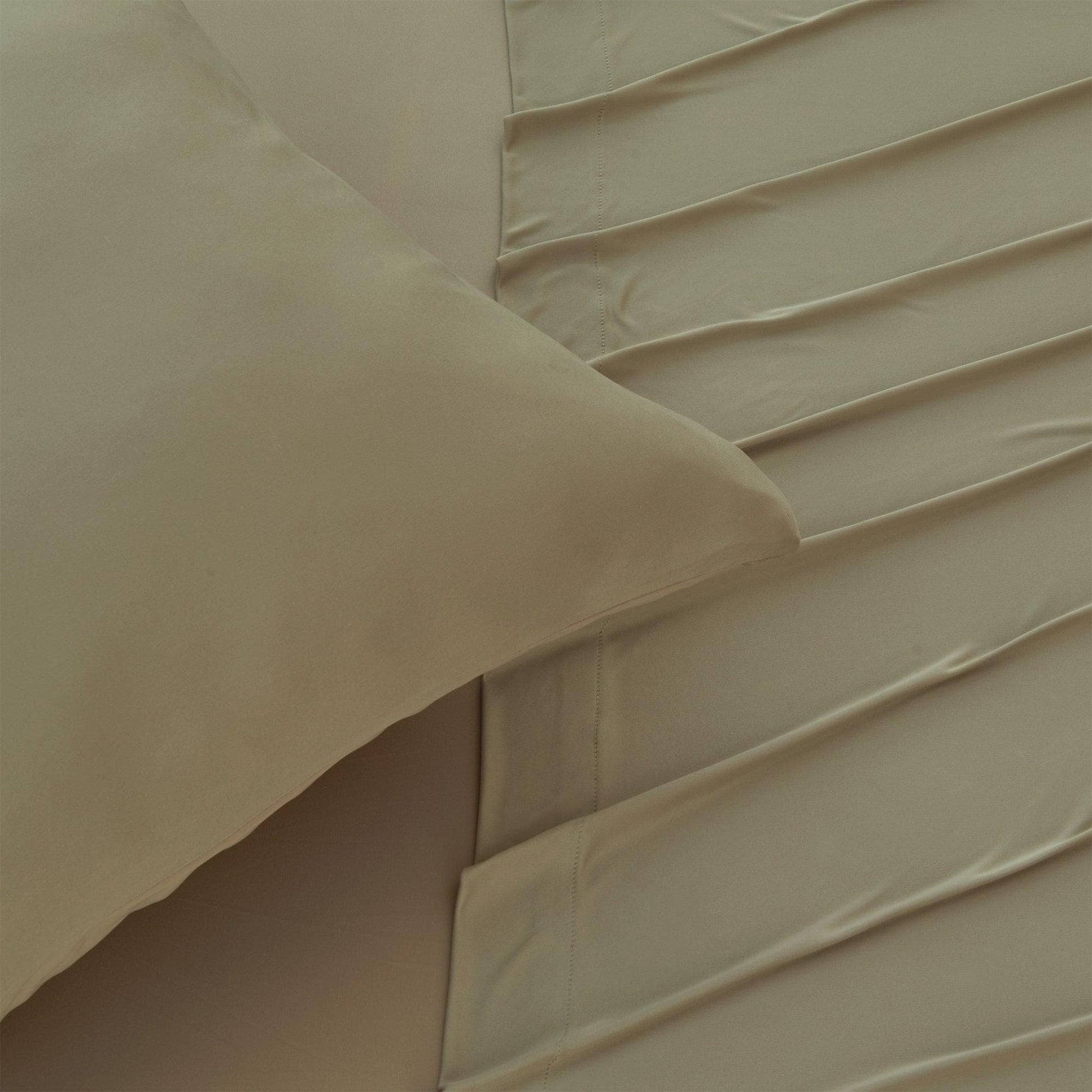 4 - Piece Interlock Microfiber Sheet Set - Mackenna Collection - Boske.store