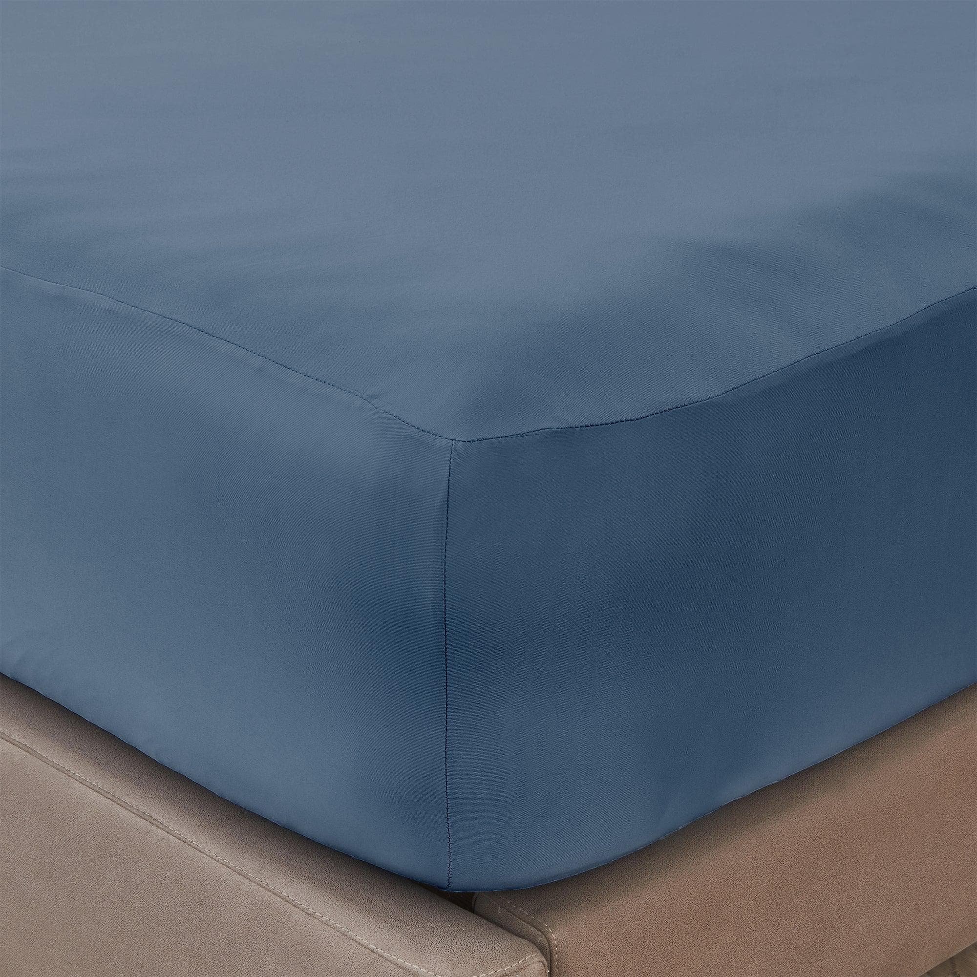 4 - Piece Interlock Microfiber Sheet Set - Mackenna Collection - Boske.store