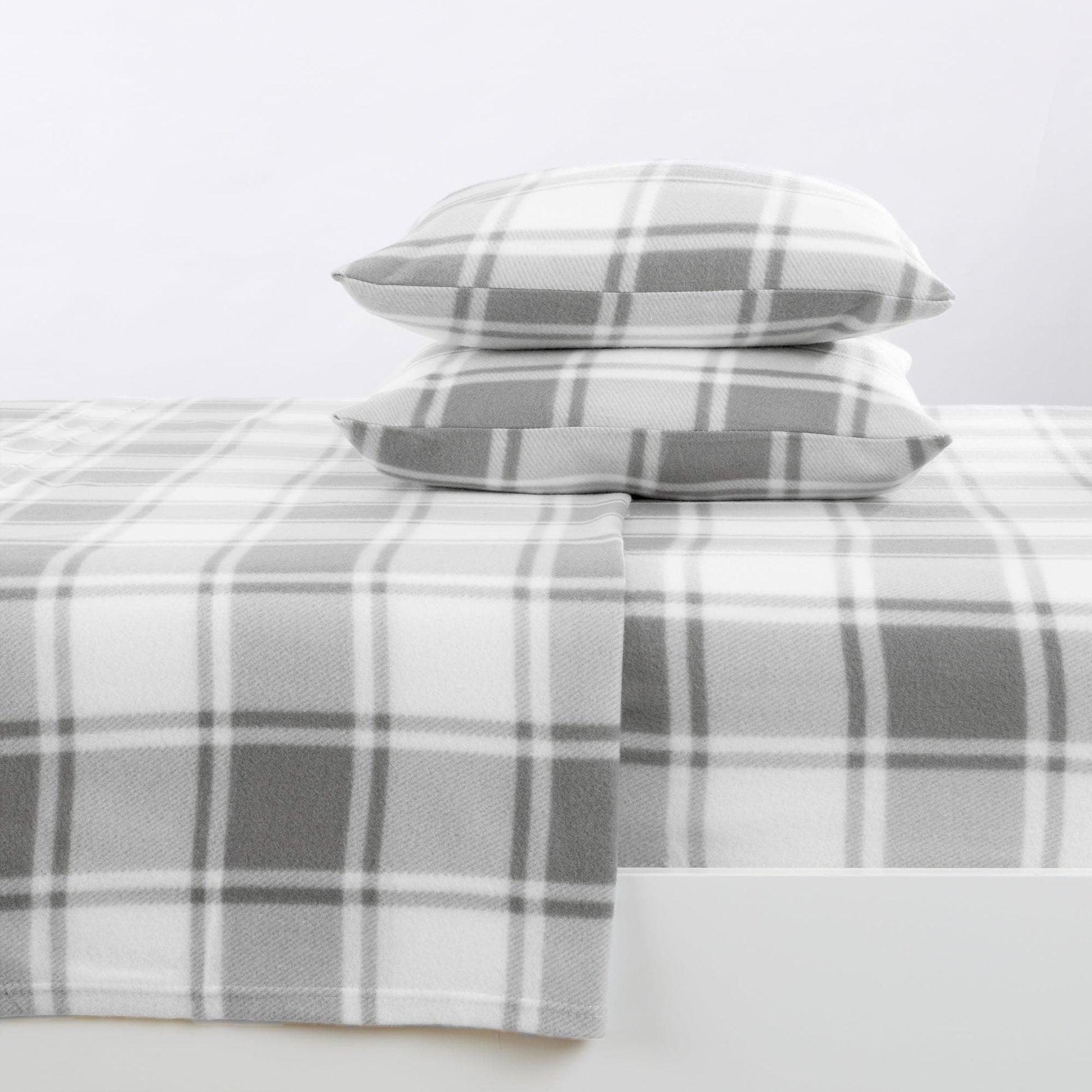 4 - Piece Printed Fleece Sheet - Dara Collection - Boske.store