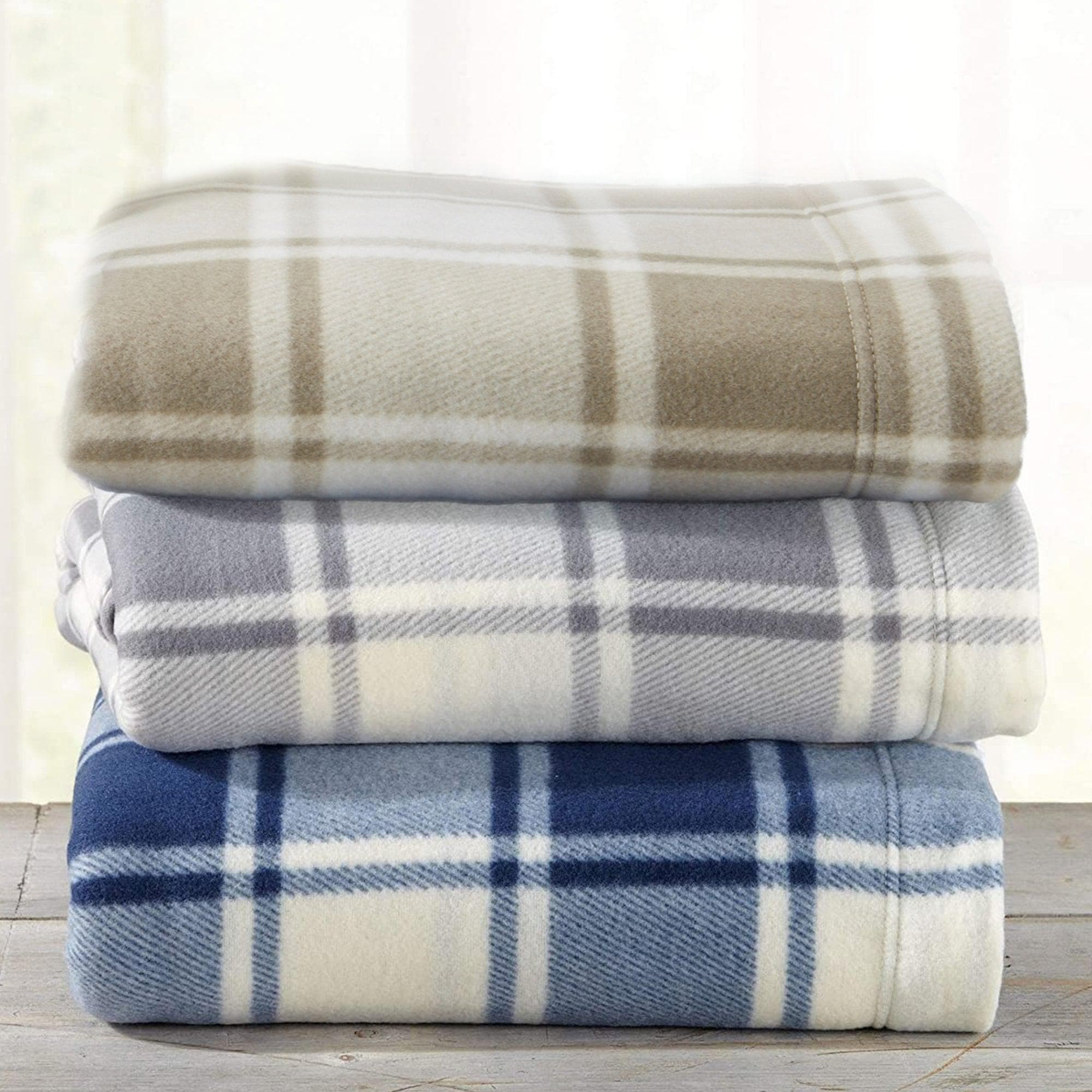 4 - Piece Printed Fleece Sheet - Dara Collection - Boske.store
