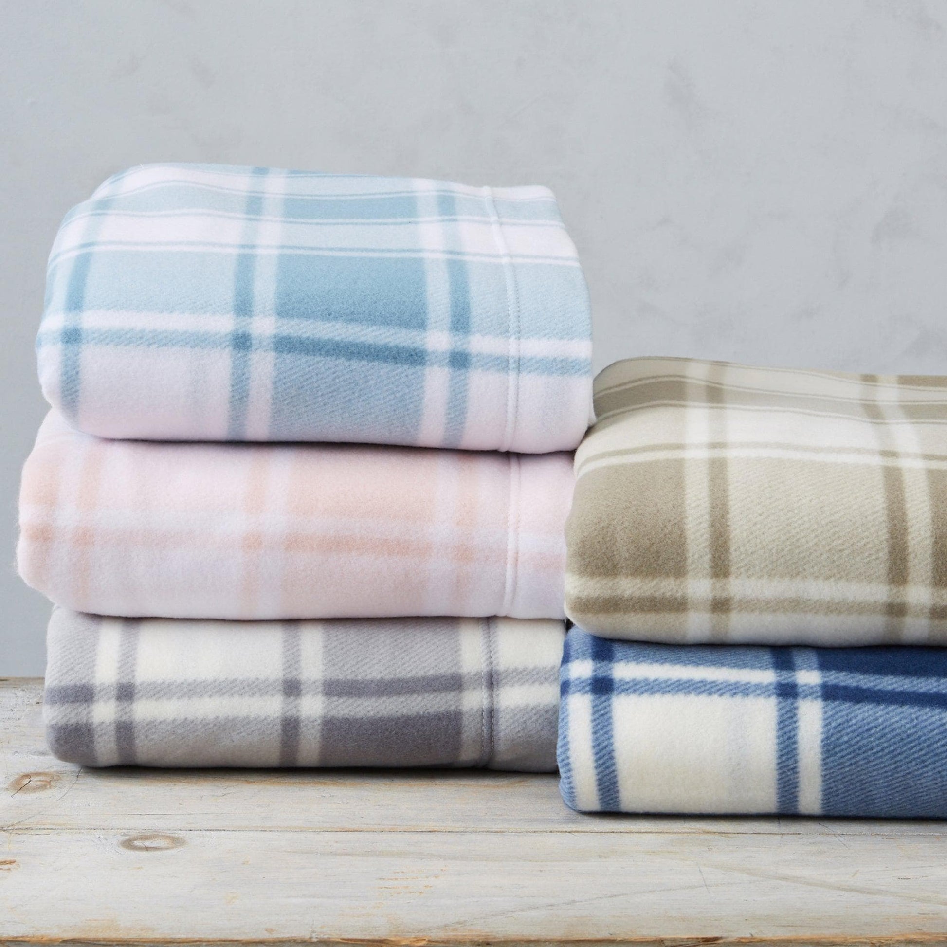 4 - Piece Printed Fleece Sheet - Dara Collection - Boske.store