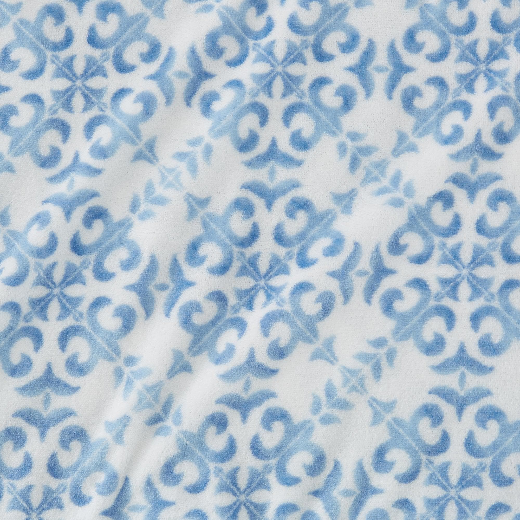 4 - Piece Printed Plush Sheet - Velvet Luxe Lattice Collection - Boske.store