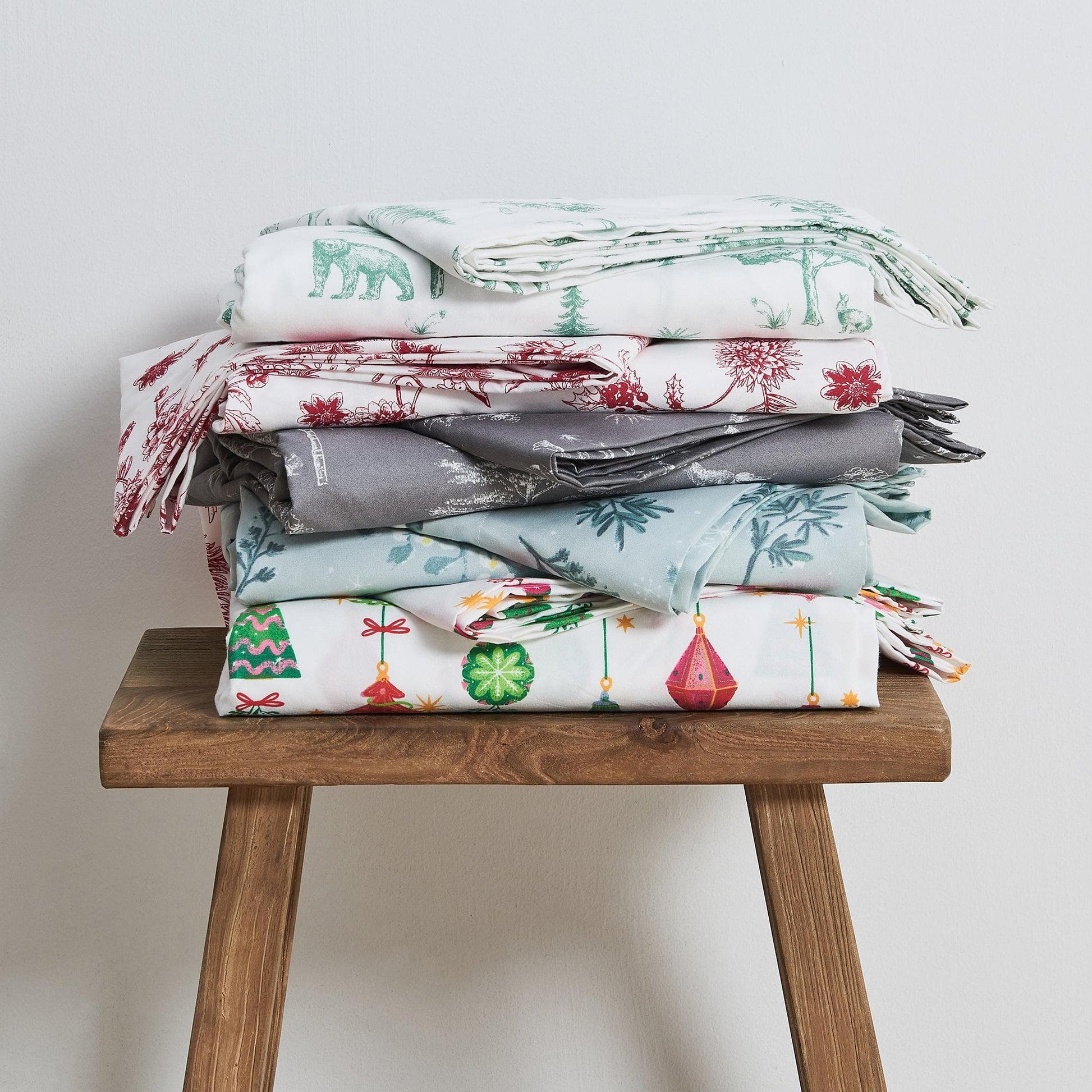 4 Piece Watercolor Floral Microfiber Sheet - Delia Collection - Boske.store
