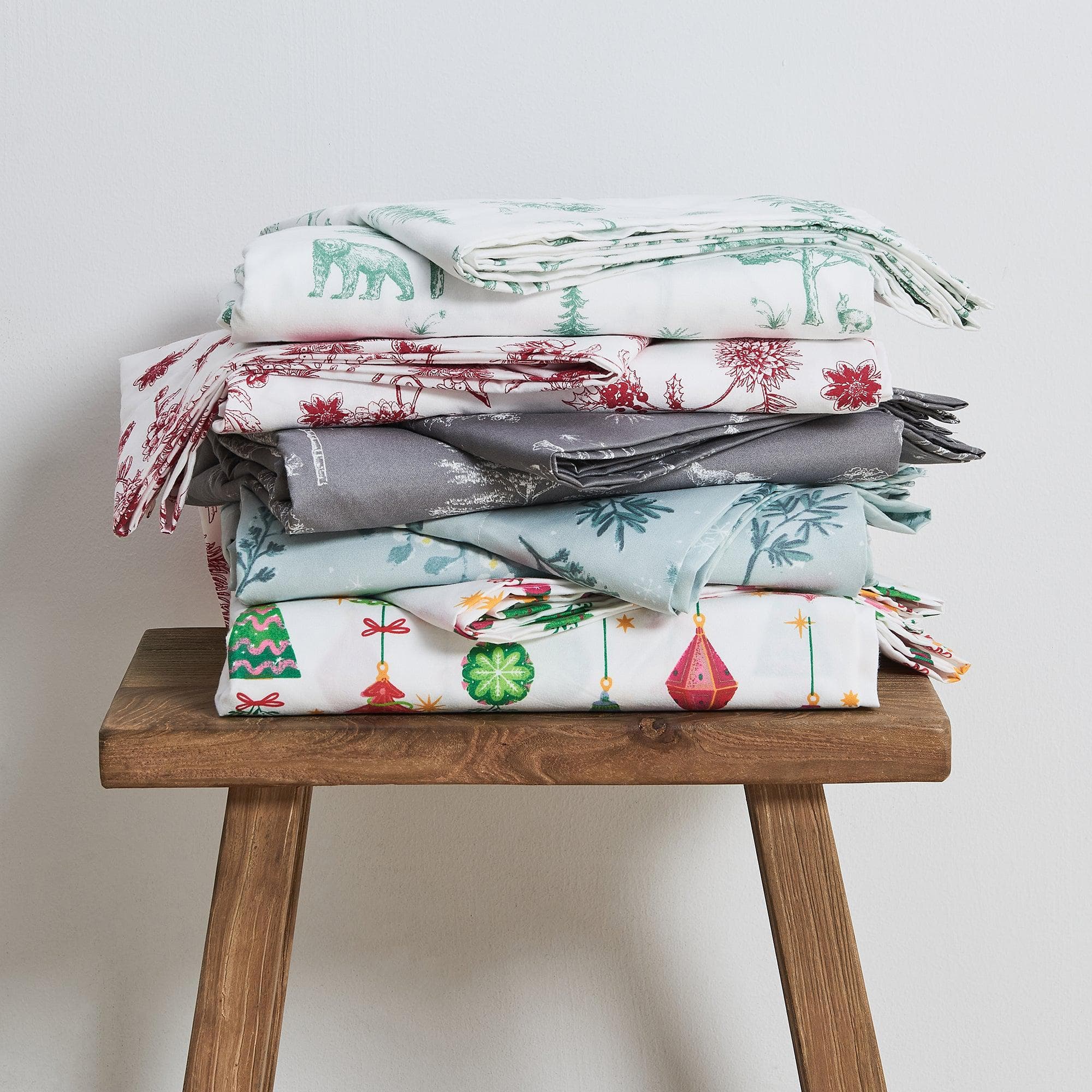 4 Piece Watercolor Floral Microfiber Sheet - Delia Collection - Boske.store