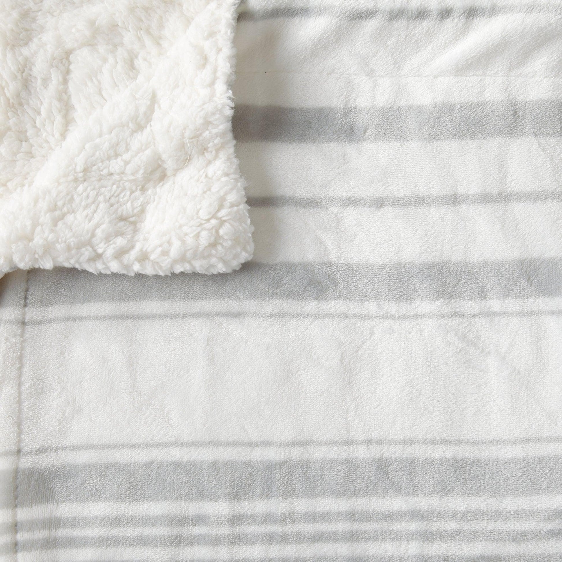 Velvet Plush Sherpa Luxury Bed Blanket - Kinsley Collection - Boske.store