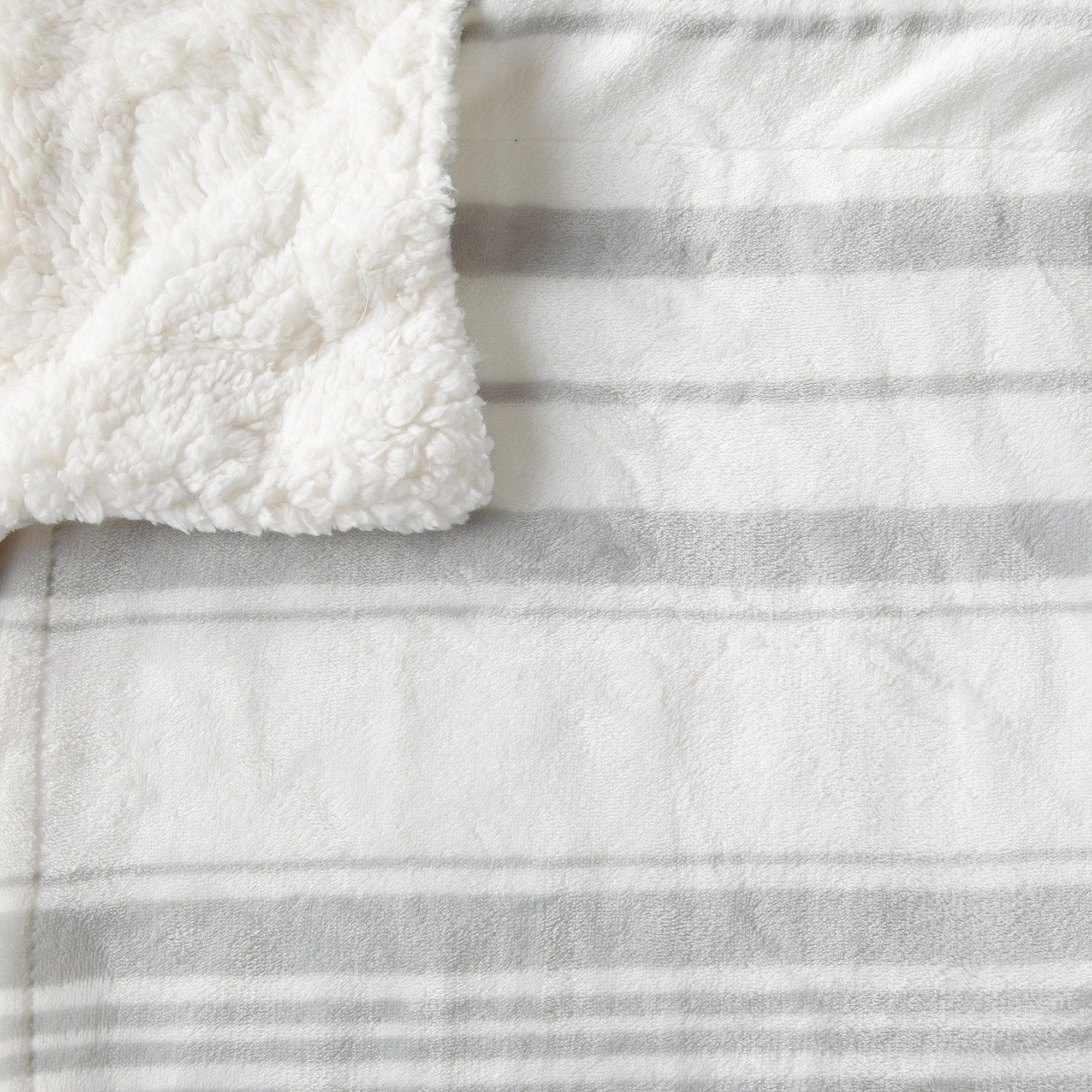 Velvet Plush Sherpa Luxury Bed Blanket - Kinsley Collection - Boske.store