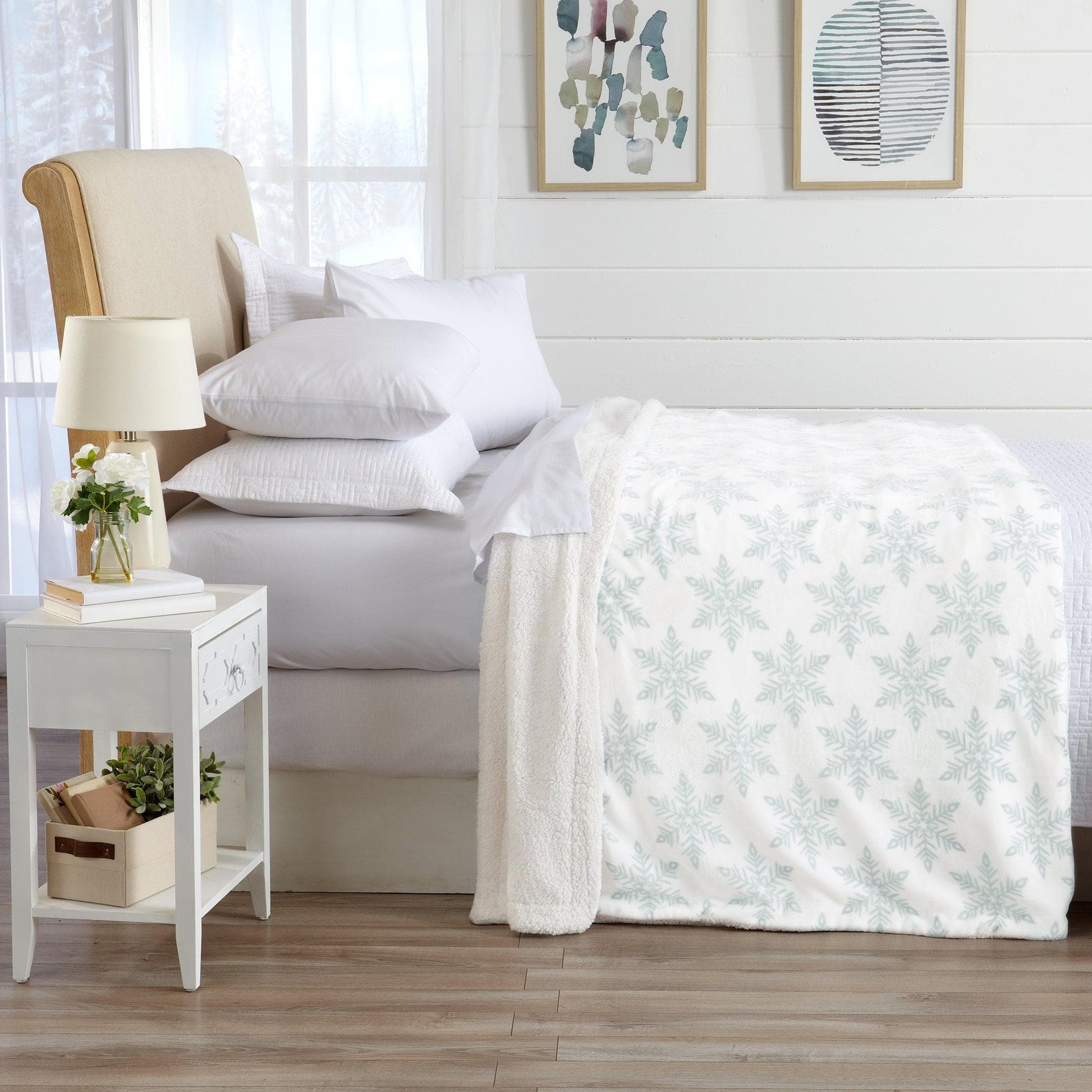 Velvet Plush Sherpa Luxury Bed Blanket - Kinsley Collection - Boske.store