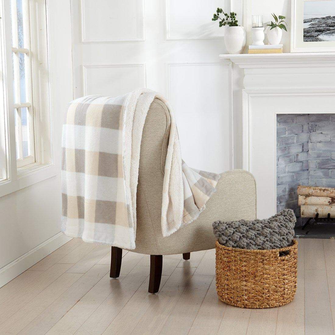 Velvet Plush Sherpa Luxury Bed Blanket - Kinsley Collection - Boske.store