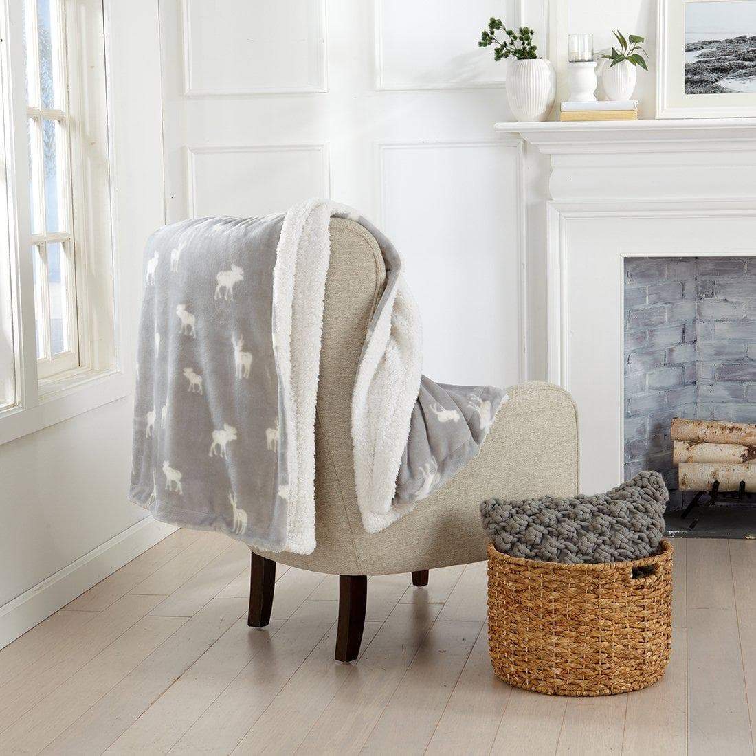 Velvet Plush Sherpa Luxury Bed Blanket - Kinsley Collection - Boske.store