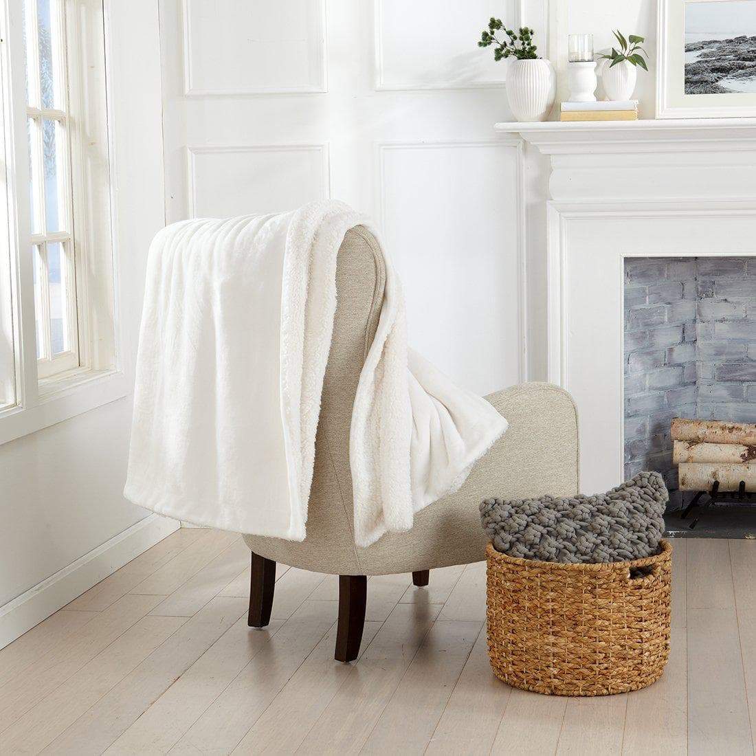 Velvet Plush Sherpa Luxury Bed Blanket - Kinsley Collection - Boske.store